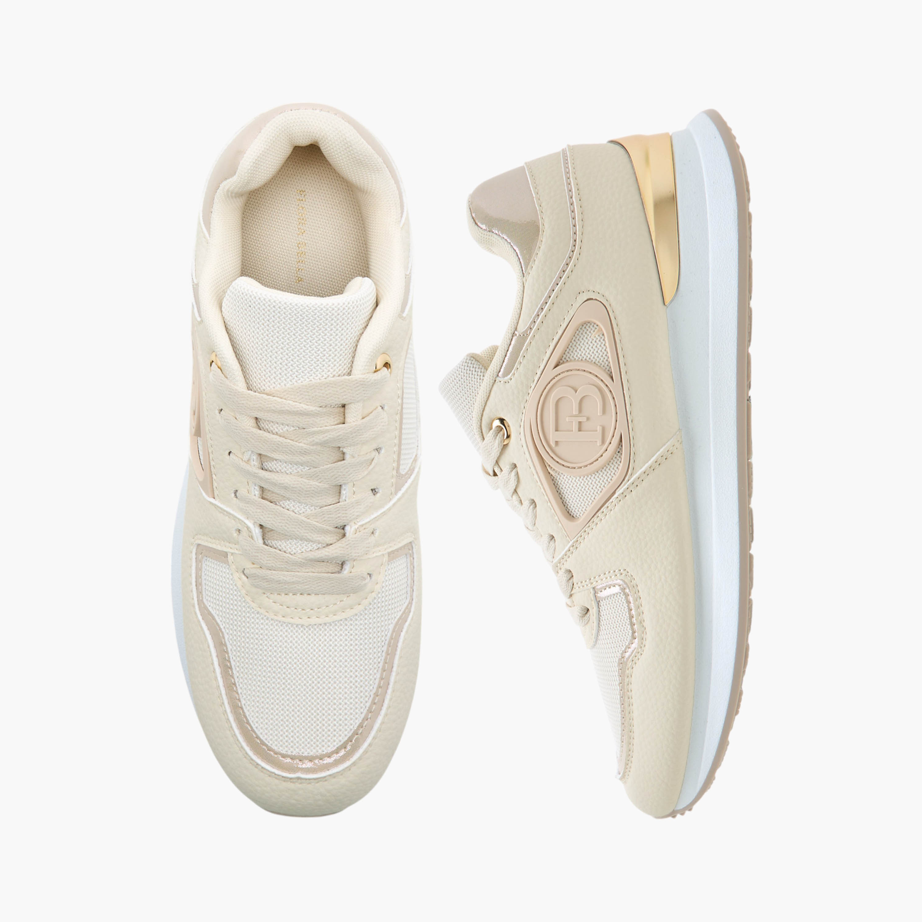 Flora Bella Panelled Lace-Up Sneakers-women-shoes-sneakers-image-1