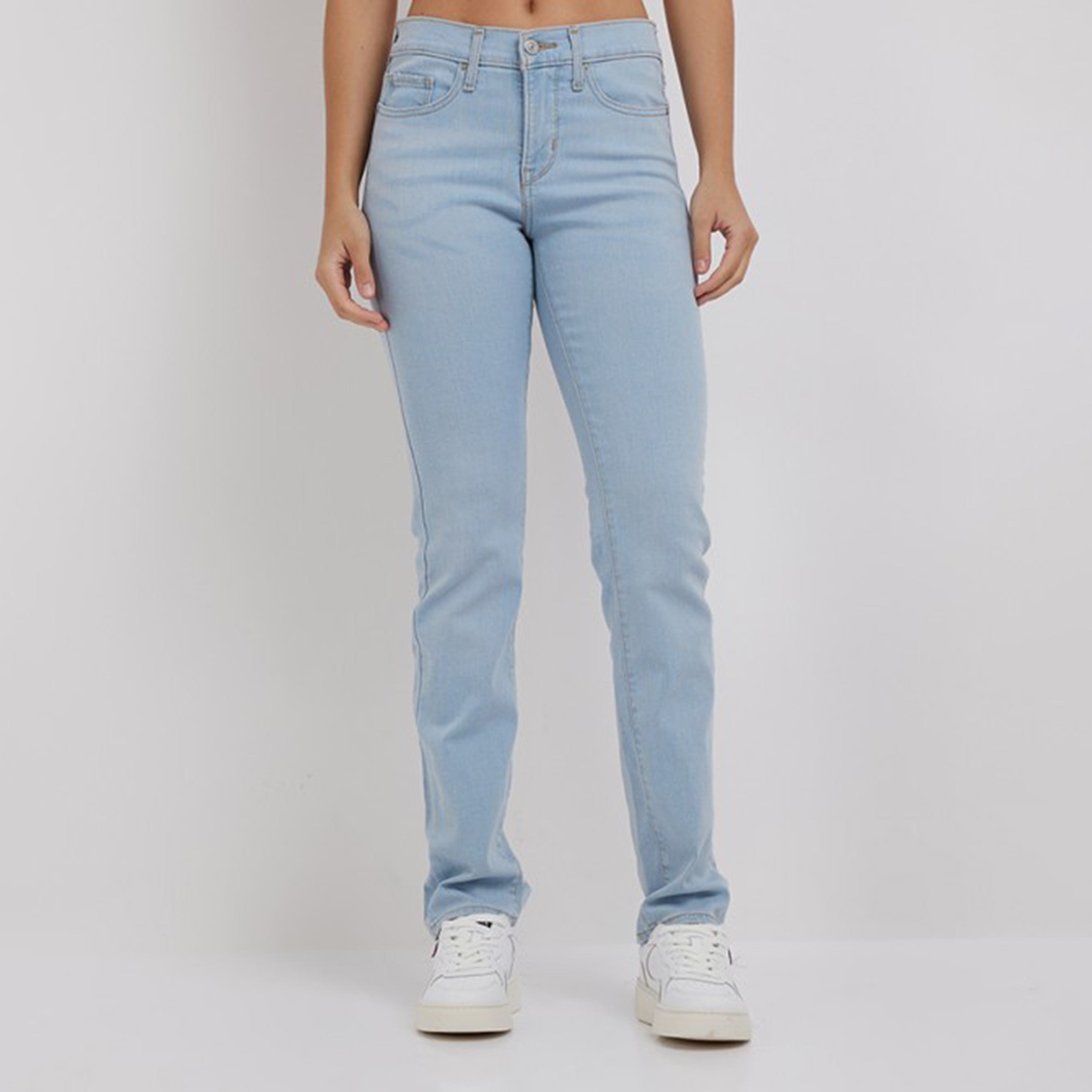 بنطال جينز من ليفايز 312 بلون ازرق ذو سلیم فت وجيب متوسط الارتفاع-women-clothing-bottoms-jeans-image-1