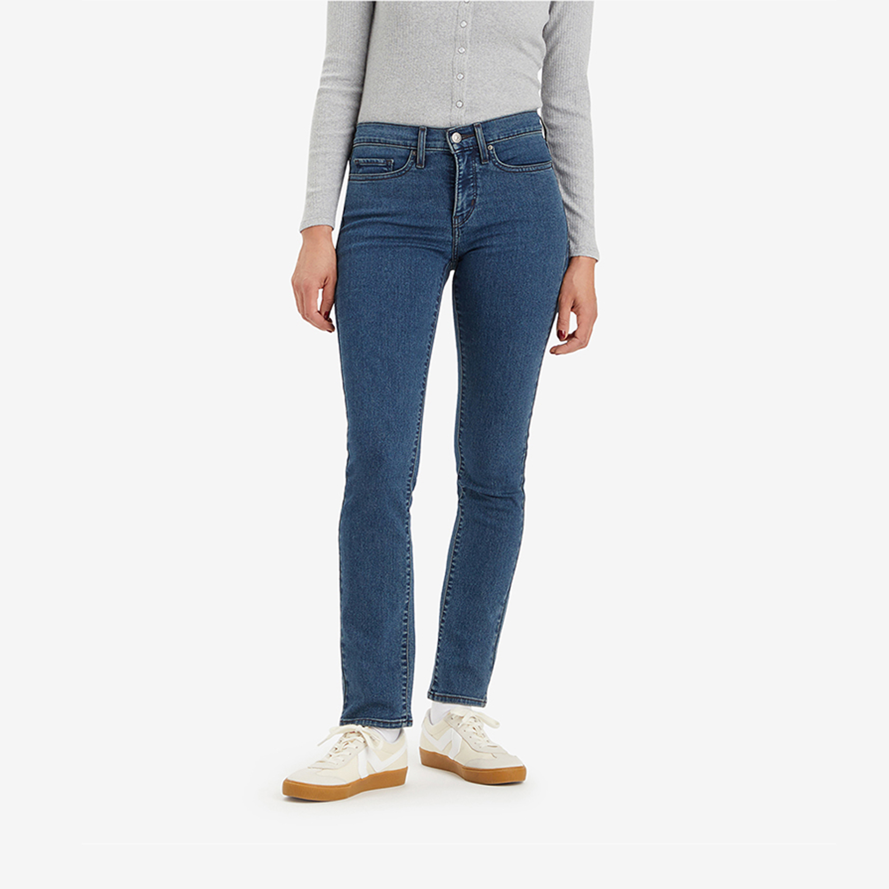 Levi's Women's Slim Fit Stretchable Mid-Rise Jeans-women-clothing-bottoms-jeans-image-1