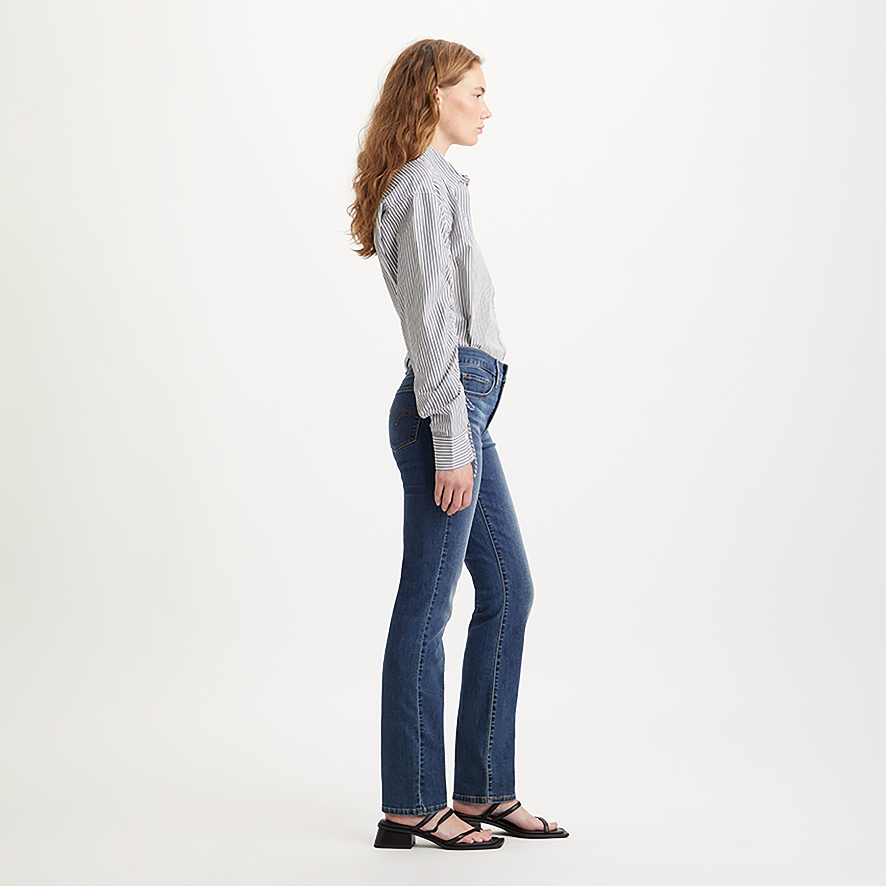 Levi's Regular Fit Blue Plain Women's Jeans-women-clothing-bottoms-jeans-image-2