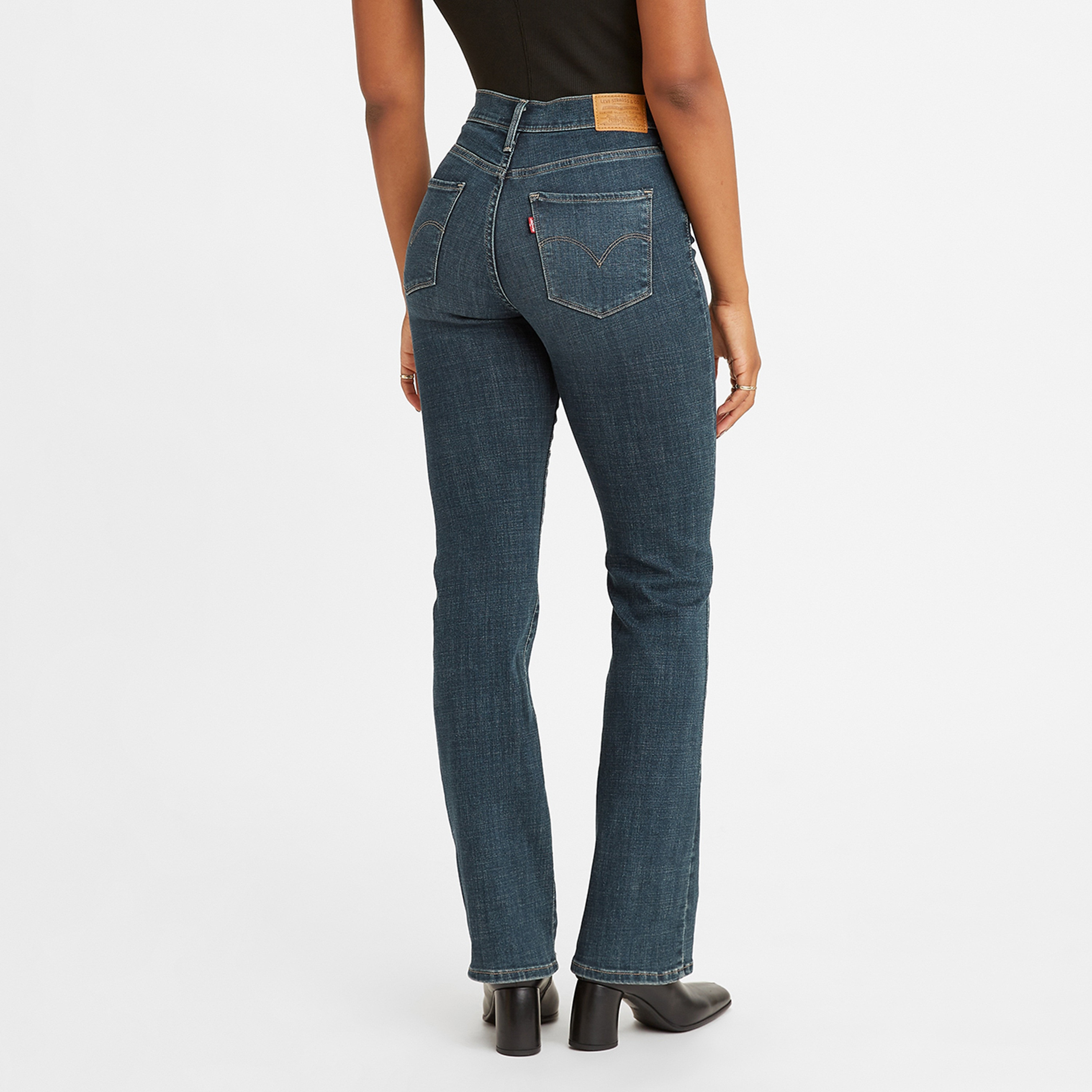 Levi's 315 Bootcut Fit Blue 5-Pocket Women's Jeans Inseam 30-women-clothing-bottoms-jeans-image-4