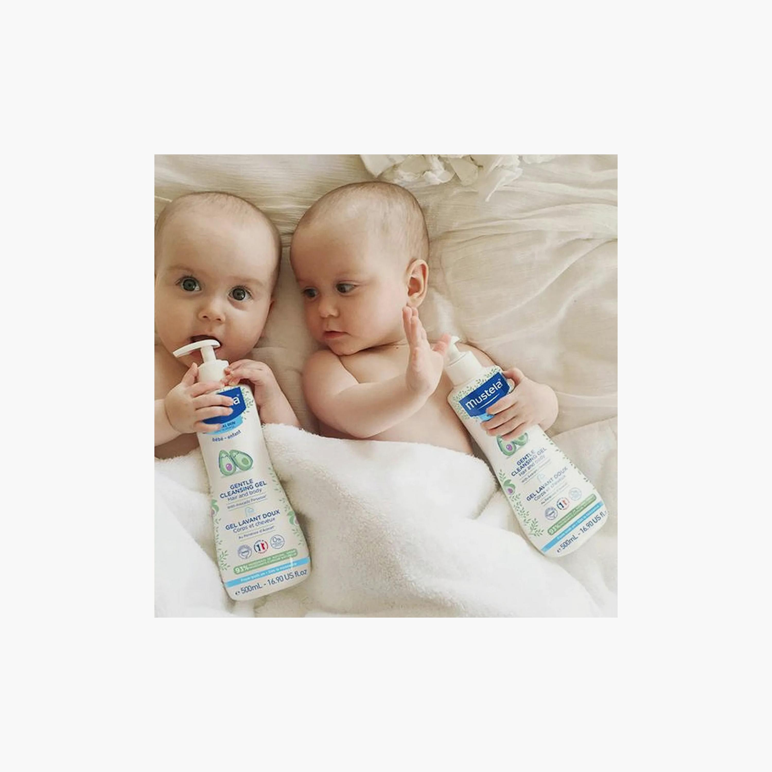 Mustela Pack of 2 Gentle Cleansing Gel - 500 ml-baby-bathandcare-hairbodyskincare-image-3