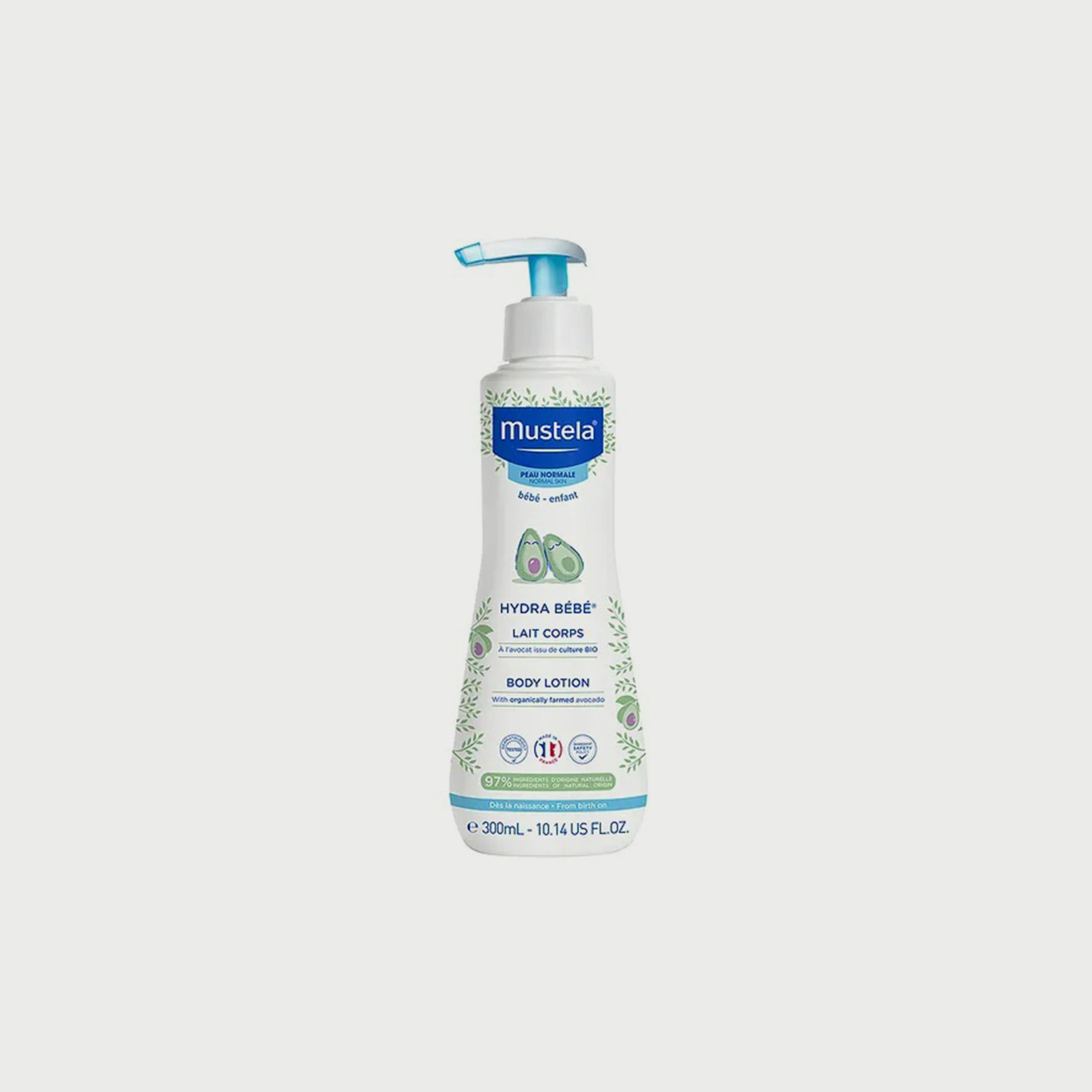 Mustela Pack of 2 Hydra Babe Body Lotion - 300 ml-baby-bathandcare-hairbodyskincare-lotionsandcreams-image-2
