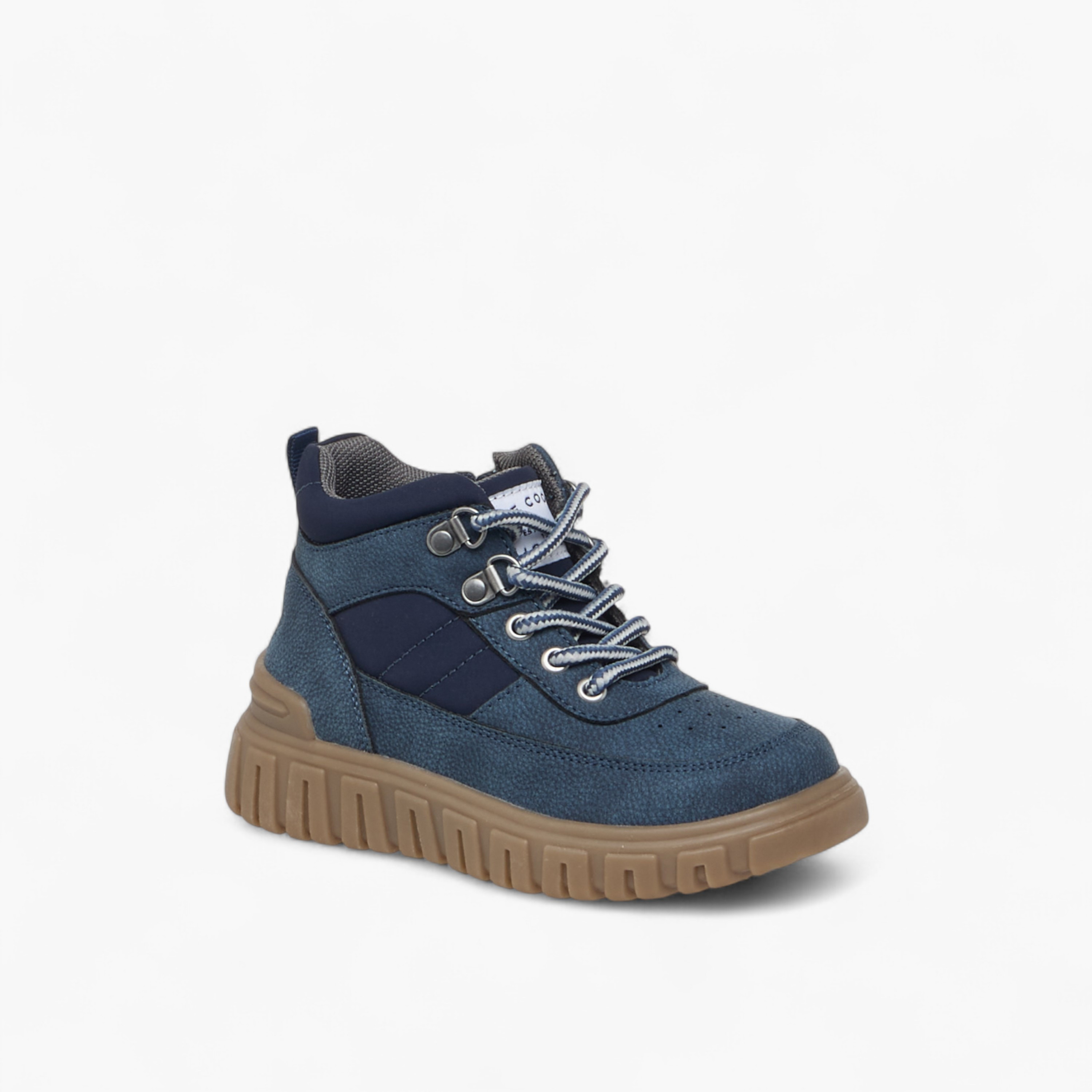 Lee Cooper Boys' Panelled Ankle Boots with Zip Closure-boys-shoes-boots-image-2