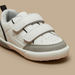 Juniors Textured Sneakers with Hook and Loop Closure-Boy%27s Sneakers-thumbnail-4