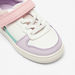 Juniors Colourblock Sneakers with Hook and Loop Closure-Girl%27s Sneakers-thumbnailMobile-4