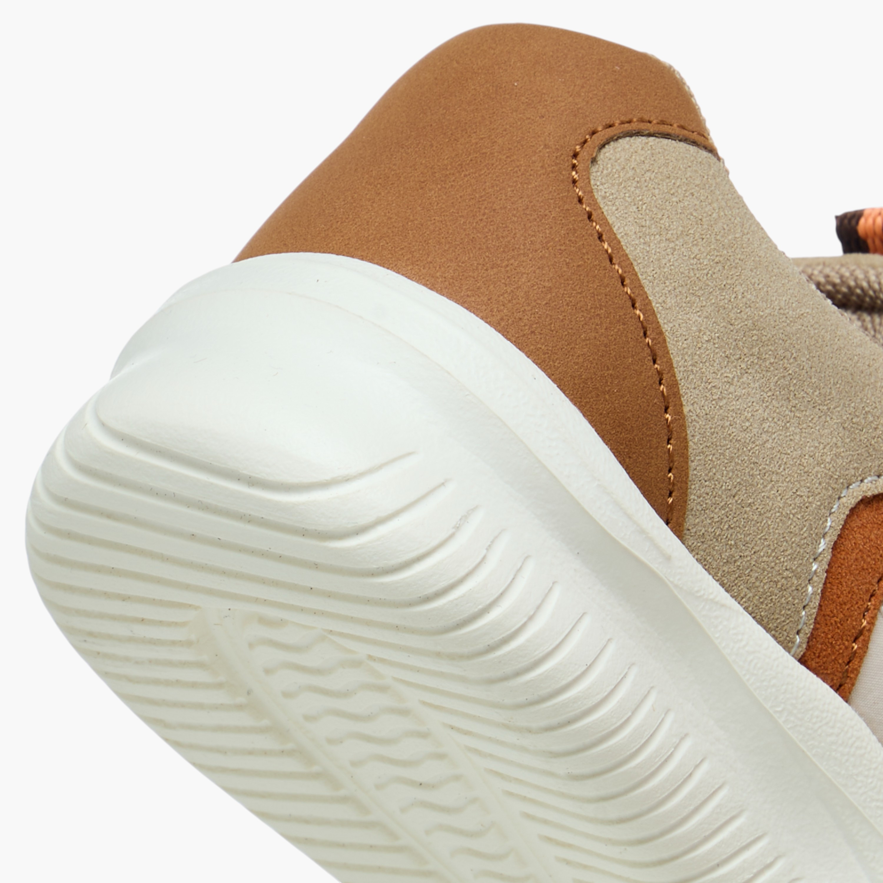 Barefeet Colourblock Sneakers with Hook and Loop Closure-boys-shoes-sneakers-image-5