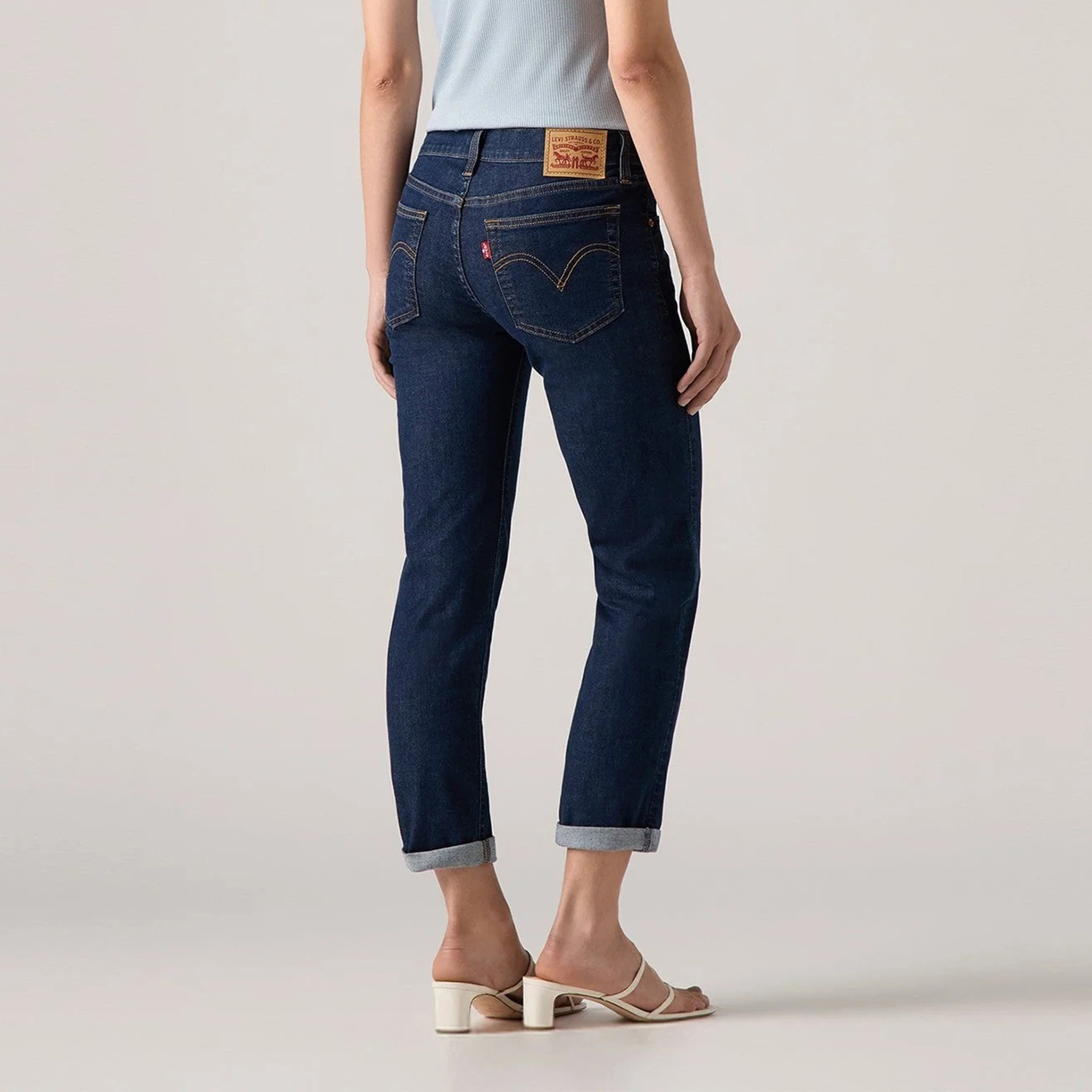 Levi's Tapered Fit Blue 5-Pocket Women's Jeans Inseam 30-women-clothing-bottoms-jeans-image-4