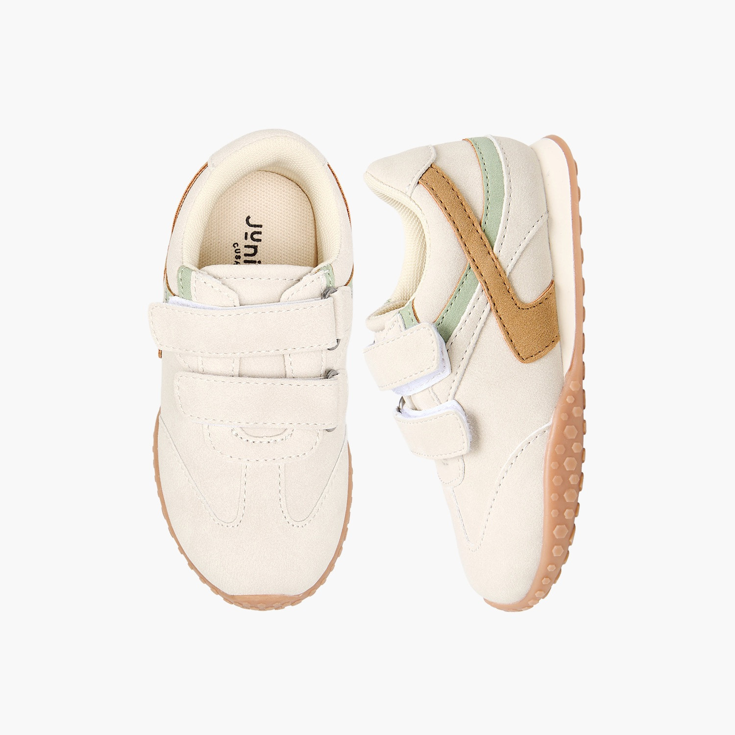 Juniors Boys Hook & Loop Ankle Sneakers-boys-shoes-sneakers-image-1