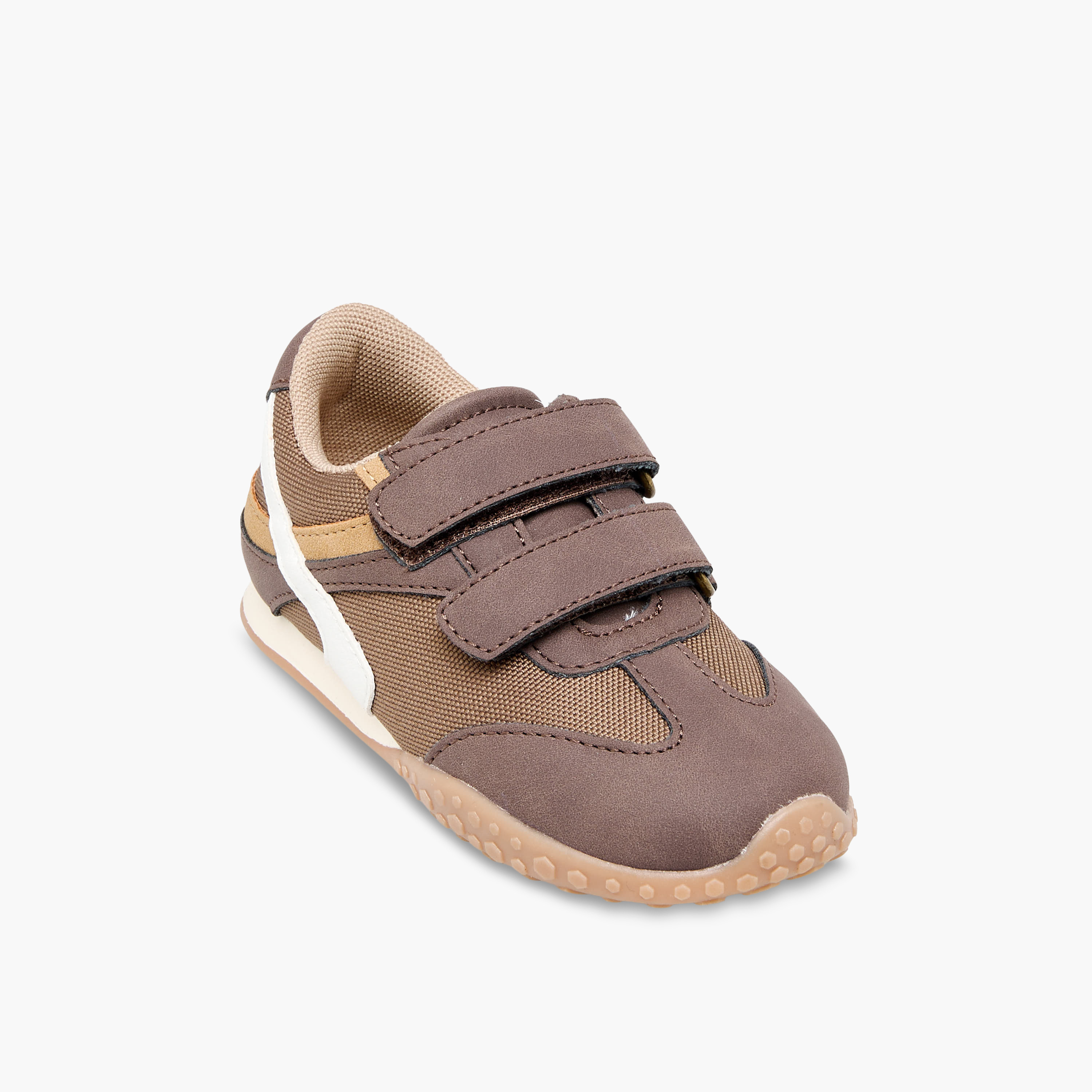 حذاء سنيكرز طول الكاحل بشريط إغلاق لاصق للأولاد من جونيورز-boys-shoes-sneakers-image-2