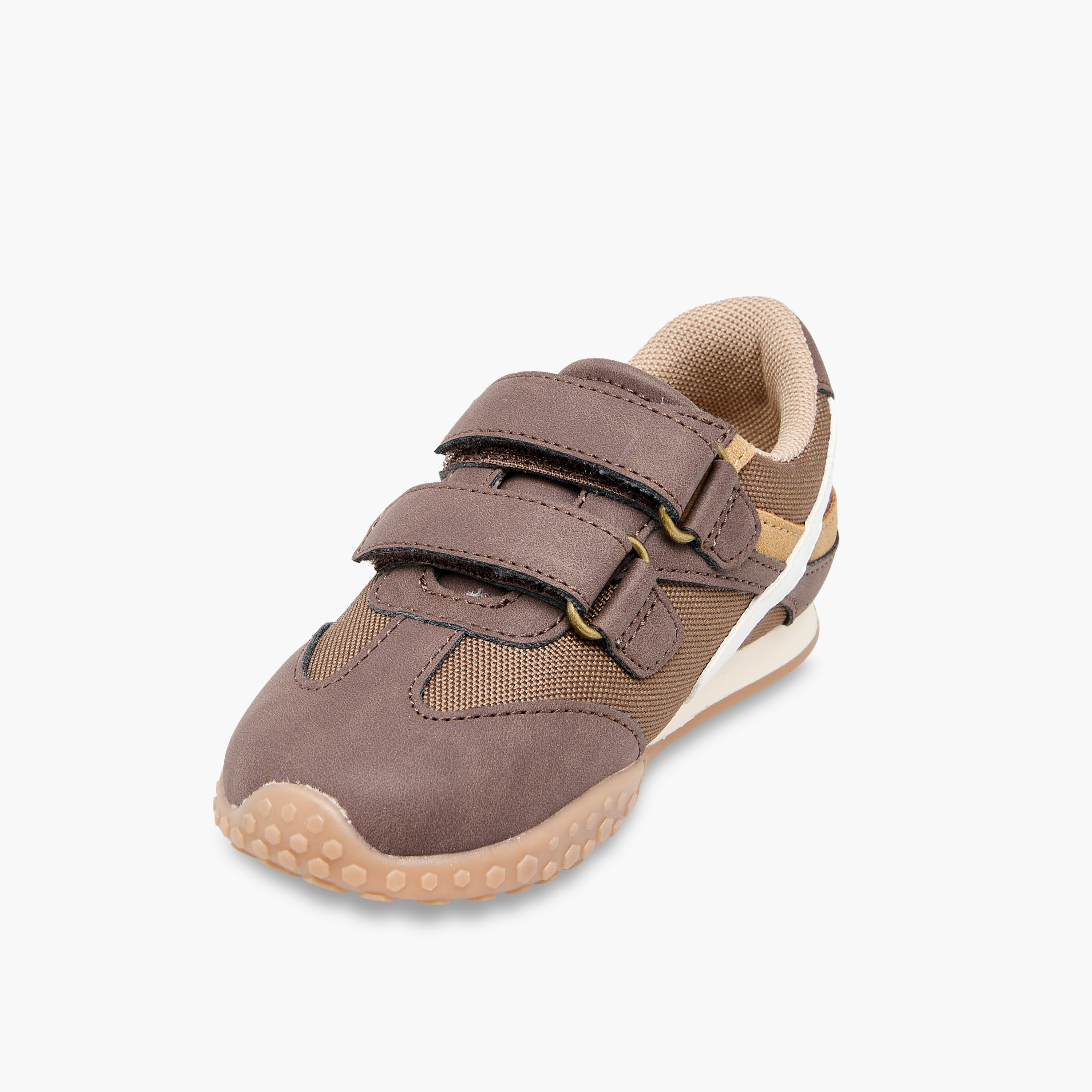 حذاء سنيكرز طول الكاحل بشريط إغلاق لاصق للأولاد من جونيورز-boys-shoes-sneakers-image-4