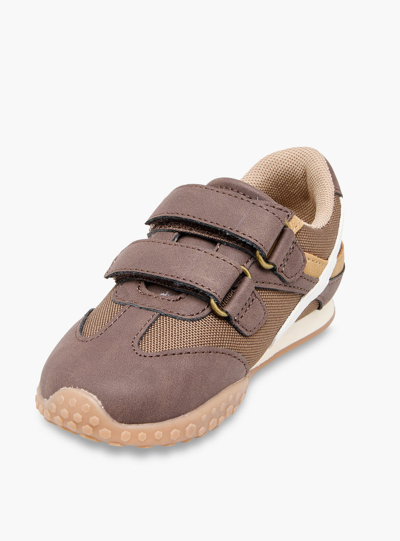 حذاء سنيكرز طول الكاحل بشريط إغلاق لاصق للأولاد من جونيورز-boys-shoes-sneakers-image-4