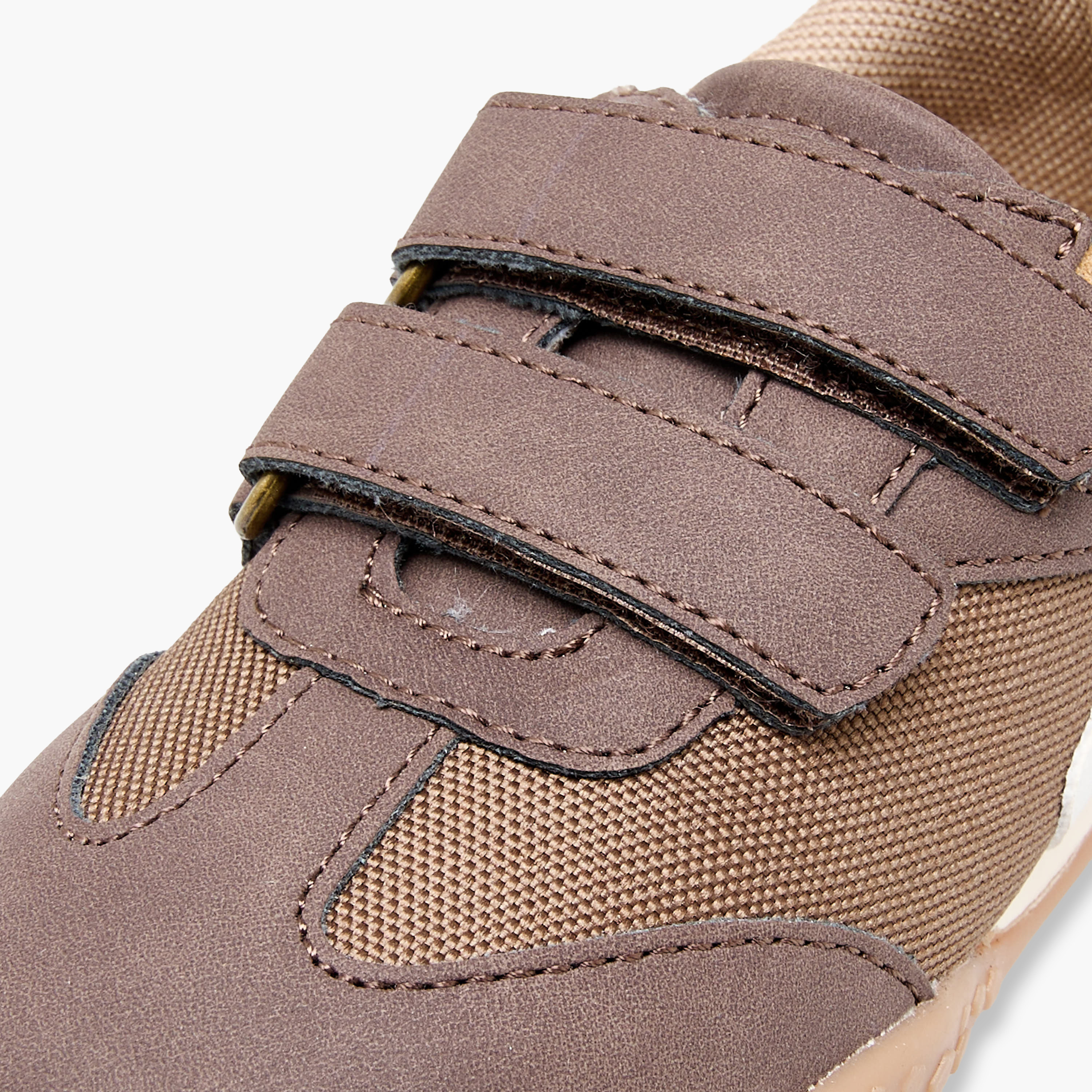 حذاء سنيكرز طول الكاحل بشريط إغلاق لاصق للأولاد من جونيورز-boys-shoes-sneakers-image-7