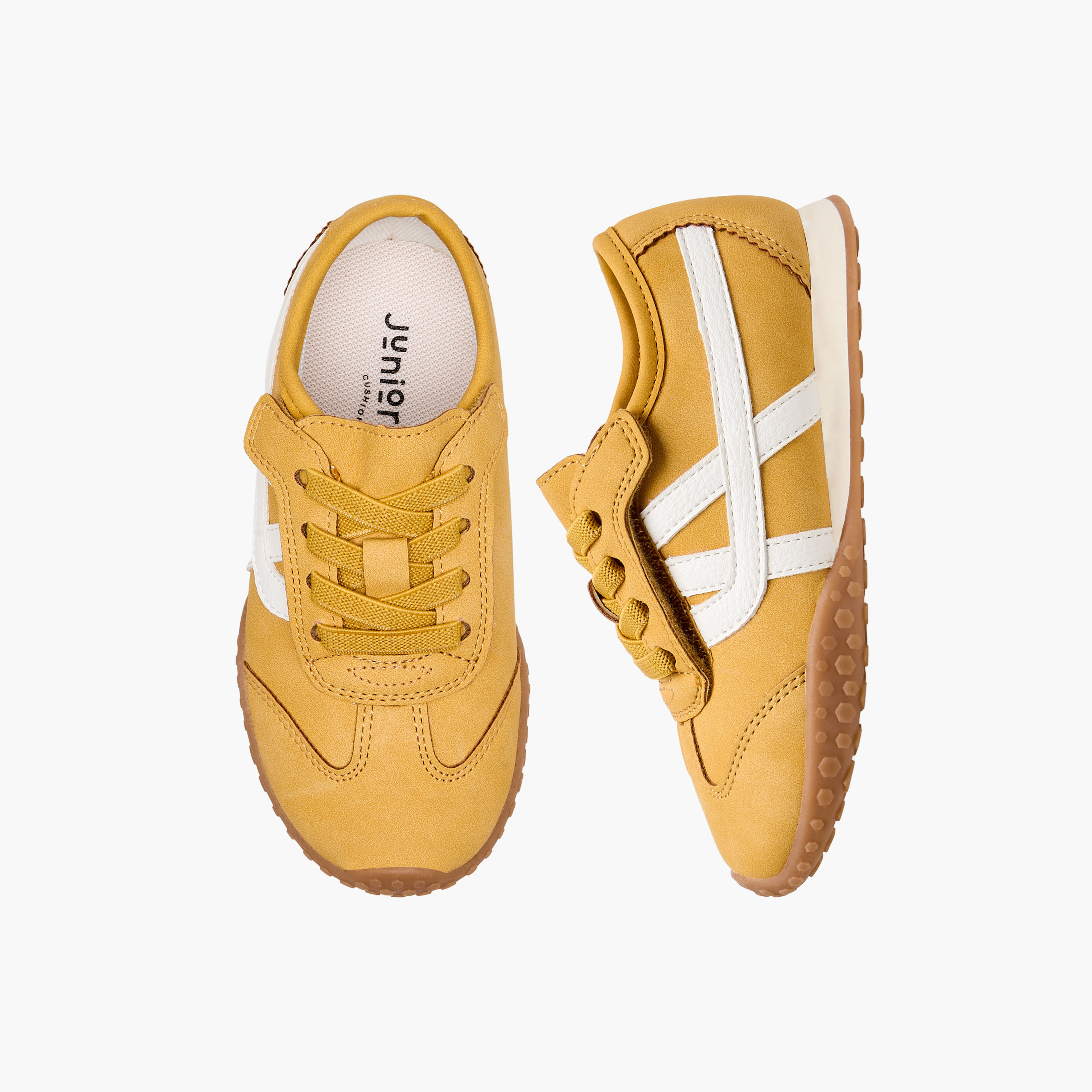 Juniors Boys Panelled Sneakers-boys-shoes-sneakers-image-1