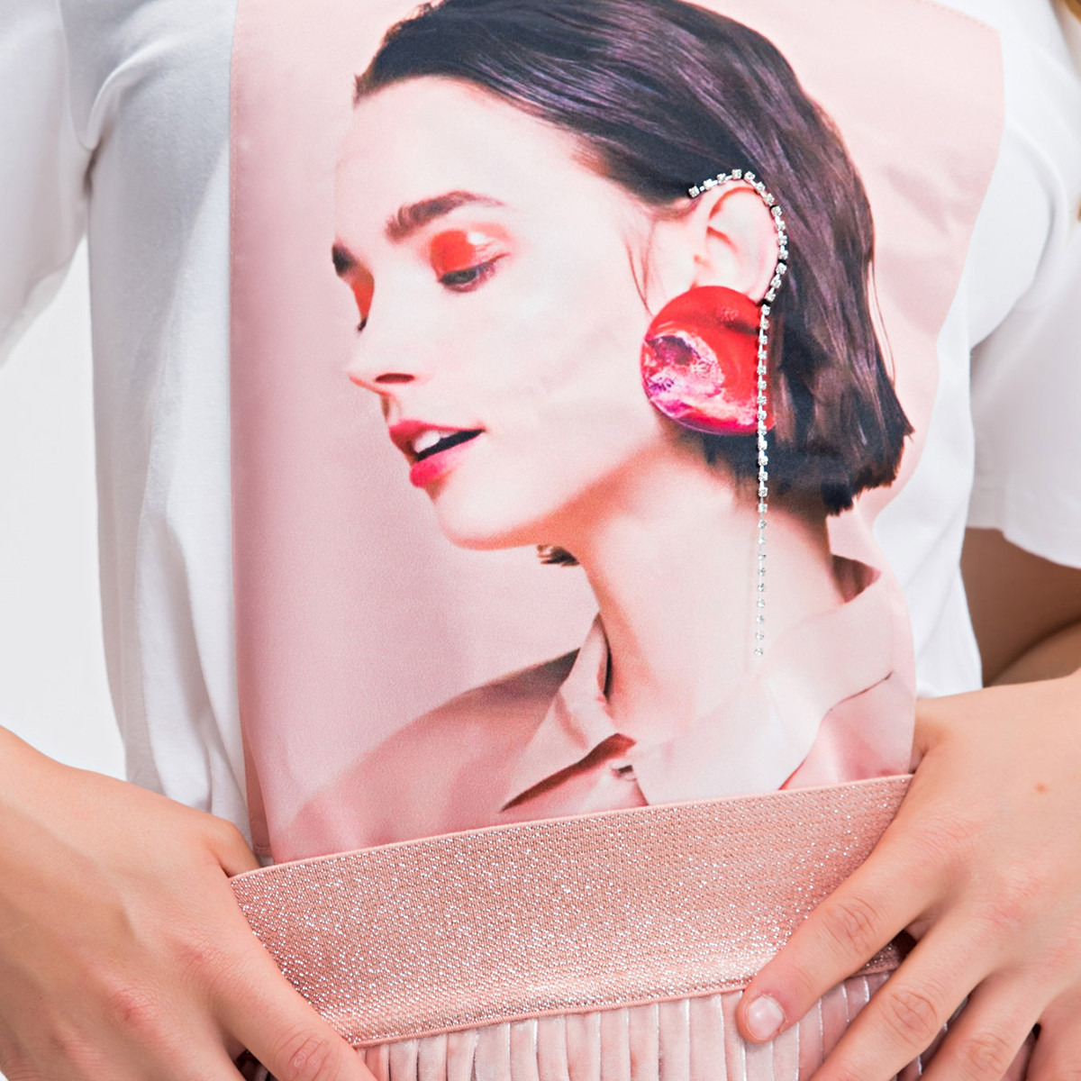 تيشيرت بياقة مستديرة وأكمام قصيرة وطبعات من أنوتاه-girls-clothing-blousesandshirts-image-5