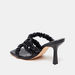 Haadana Slip-On Stiletto Heel Sandals with Ruched Straps-Women%27s Heel Sandals-thumbnail-2