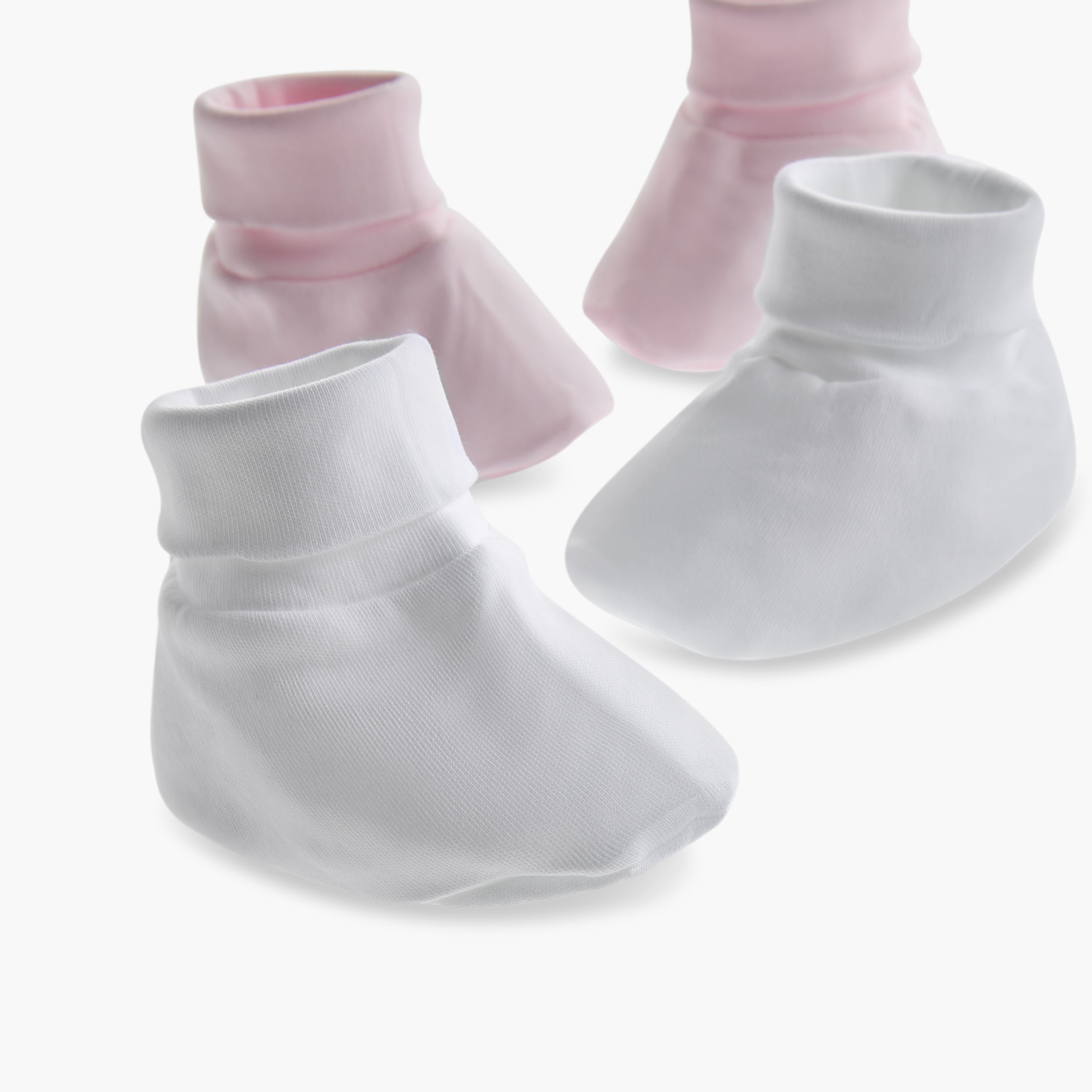 Juniors Solid Booties - Set of 2-baby-boys-shoes-booties-image-4