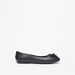 Celeste Women's Floral Accent Slip-On Ballerina Shoes-Women%27s Ballerinas-thumbnail-0