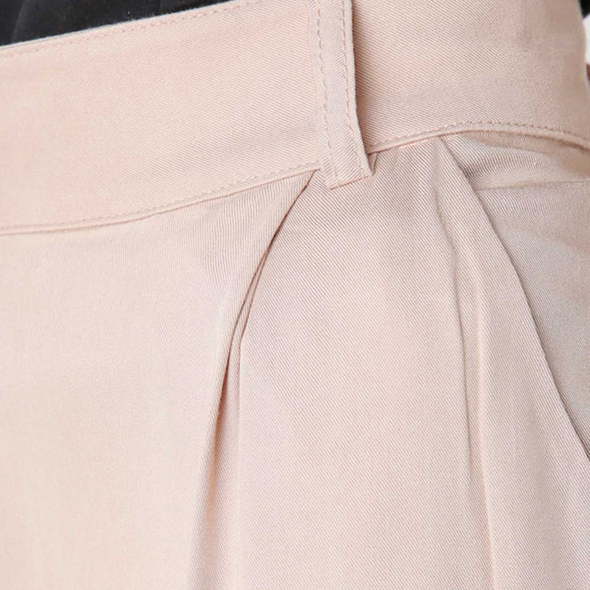 بنطلون طويل بقصة عادية و بخصر متوسّط الارتفاع وجيوب من أنوتاه-women-clothing-bottoms-trousers-image-3
