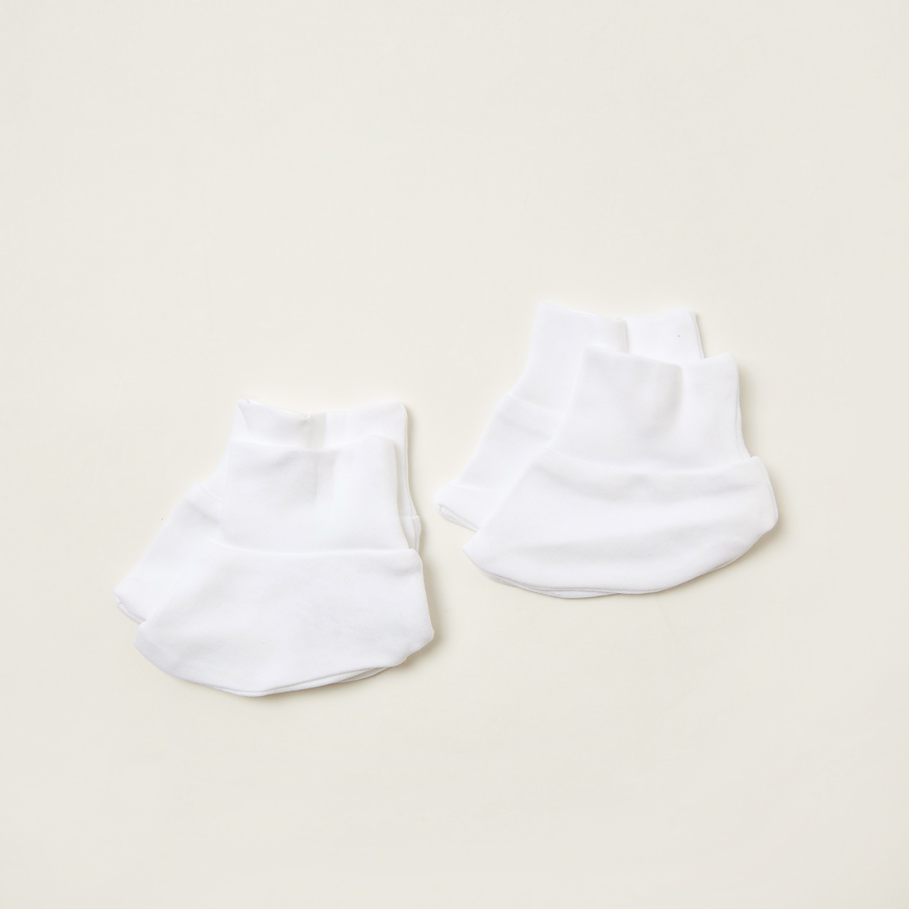 أبوات سادة من جونيورز - طقم من زوجين-baby-boys-shoes-booties-image-2
