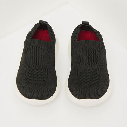 Dash Textured Slip-On Slides with Pull Tab - STARTER-Baby Boy%27s Shoes-image-1