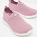Dash Galaxy Textured Slip-On Walking Shoes - GALAXY-Women%27s Sports Shoes-thumbnailMobile-3