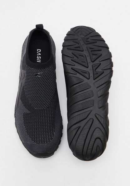 Dash Textured Slip-On Walking Shoes