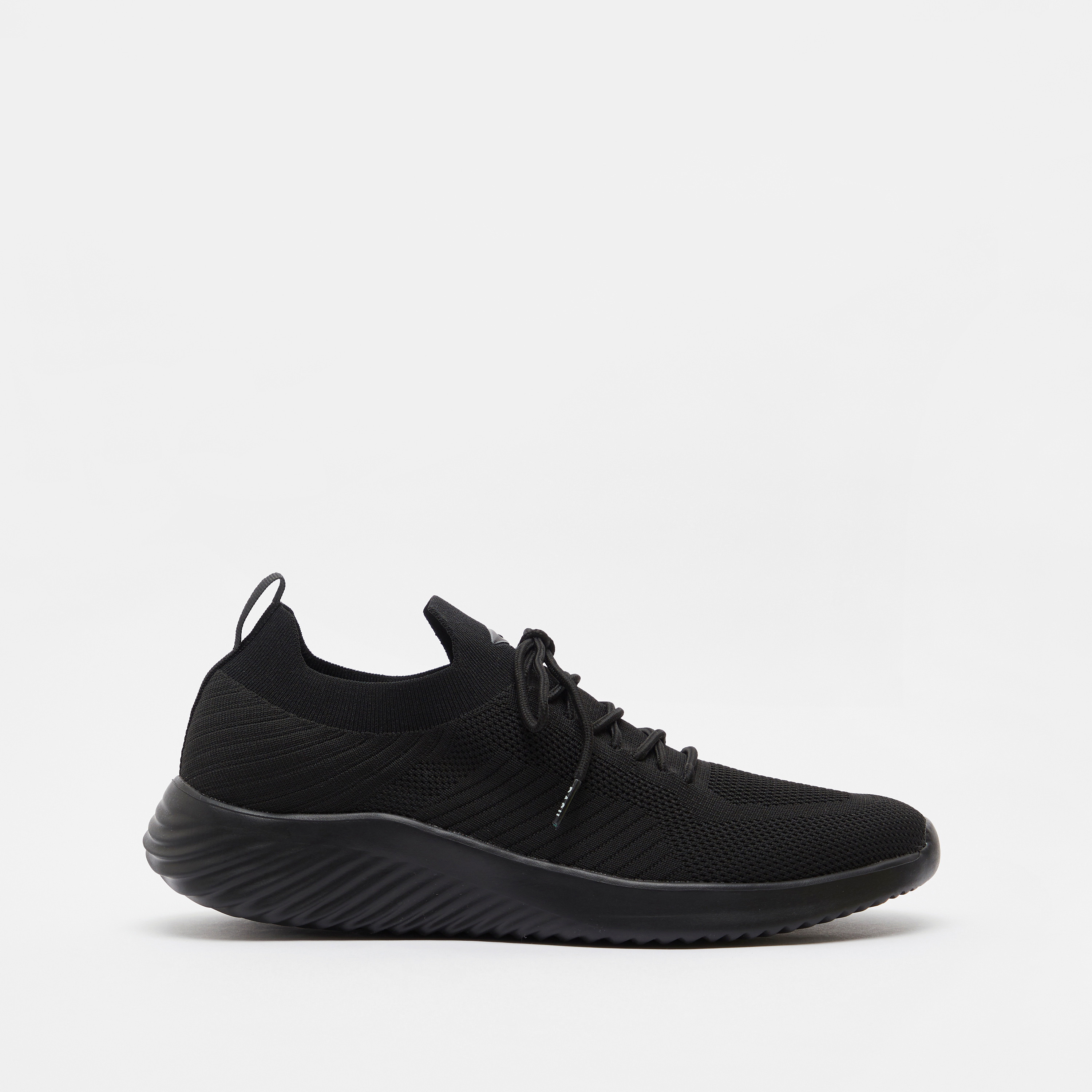 Dash Textured Lace-Up Running Shoes-sports-men-shoes-image-11