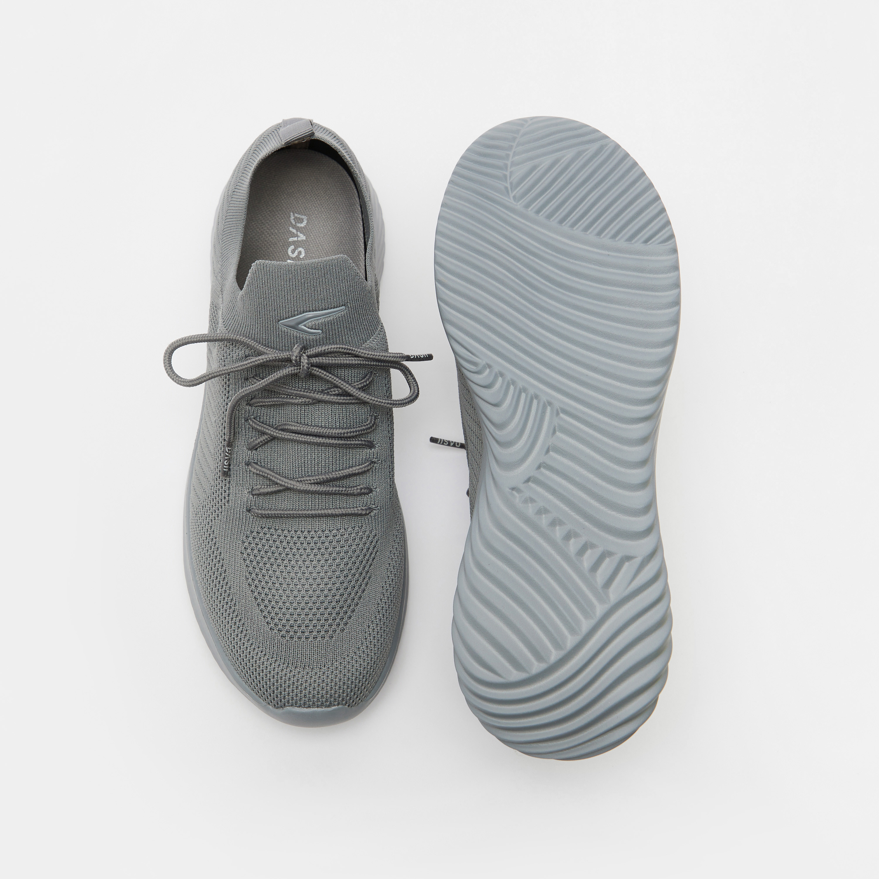 Dash Textured Lace-Up Running Shoes-sports-men-shoes-image-5