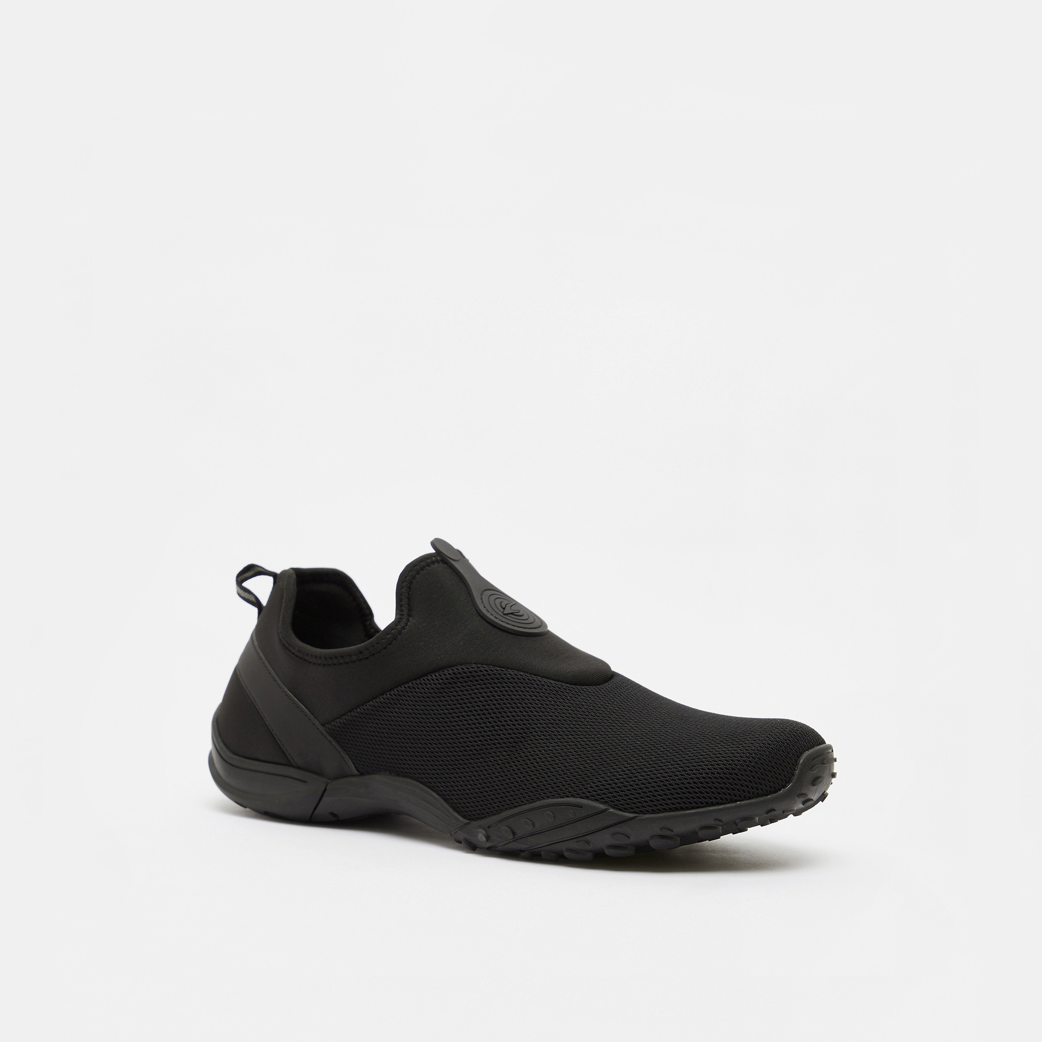 Dash Textured Slip-On Lightweight Walking Shoes-sports-men-shoes-image-2