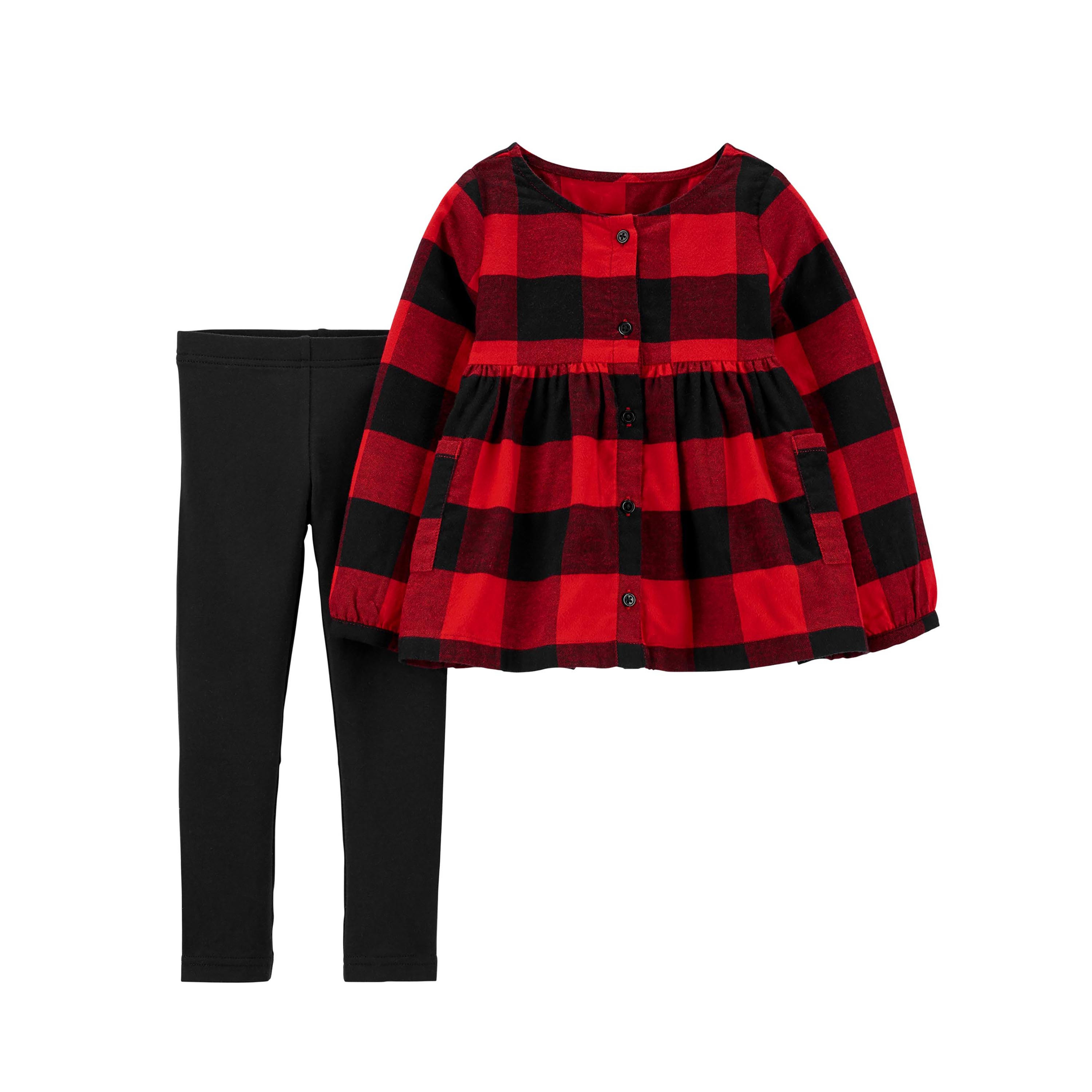 Carter's buffalo hotsell plaid dress