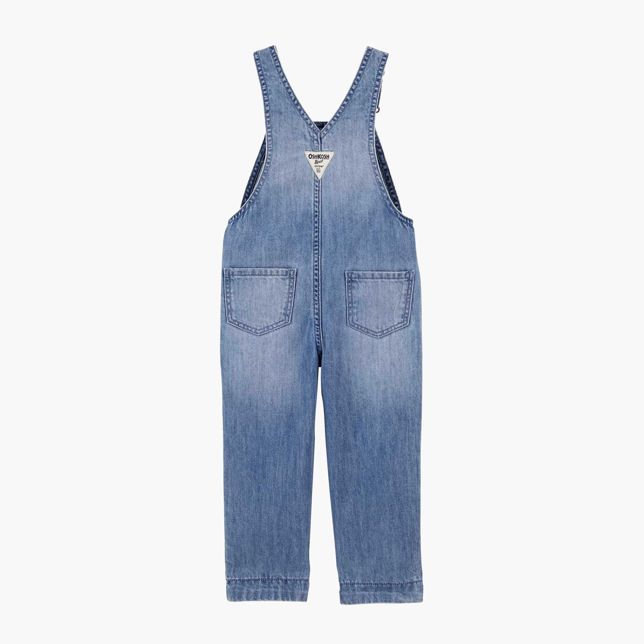 OshKosh B'gosh Dungaree with Pockets-baby-girls-clothing-rompers-image-2