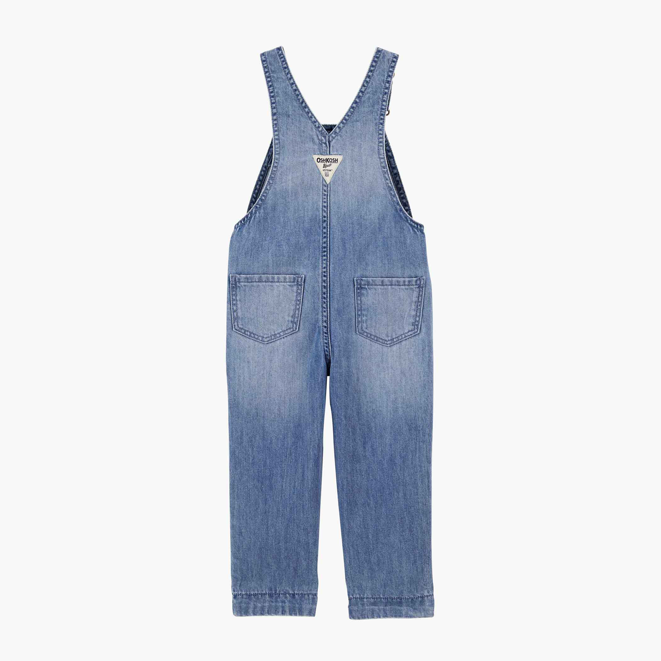 OshKosh B'gosh Dungaree with Pockets-baby-girls-clothing-rompers-image-3