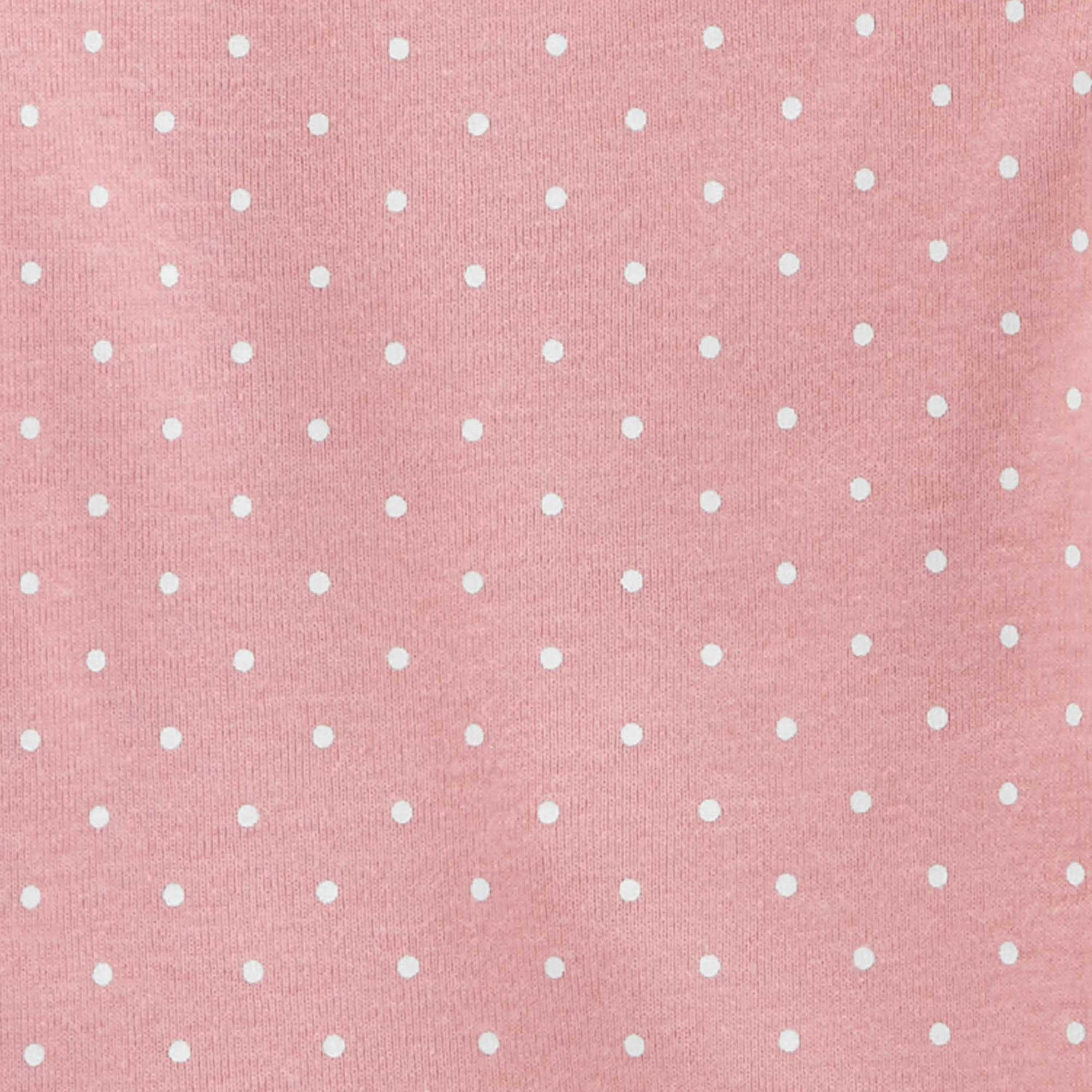 بودي سوت بطبعة وأكمام طويلة من كارترز - مجموعة 4 قطع-baby-girls-clothing-bodysuits-image-2