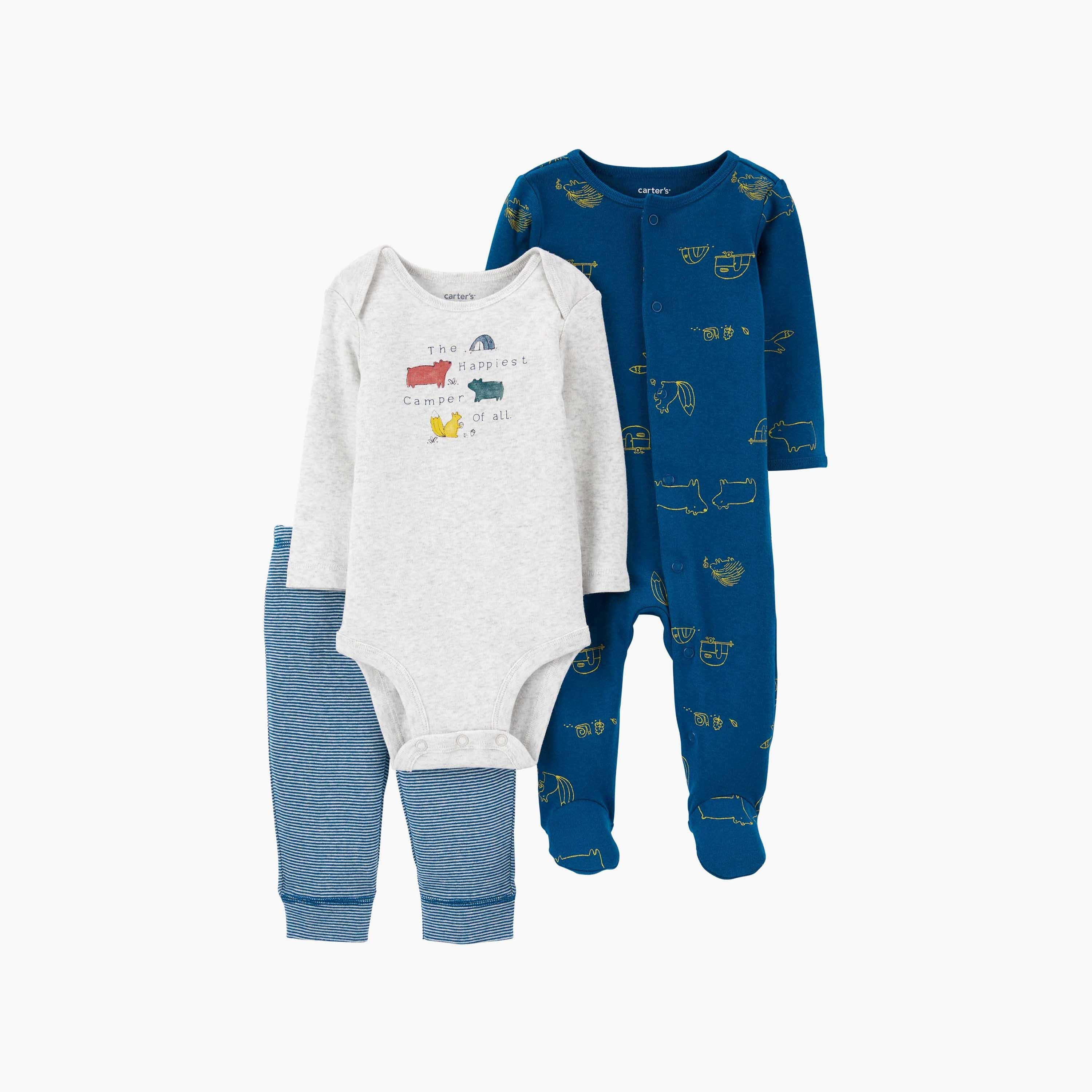 Shop Carter's Printed 3-Piece Clothing Set Online Centrepoint Oman