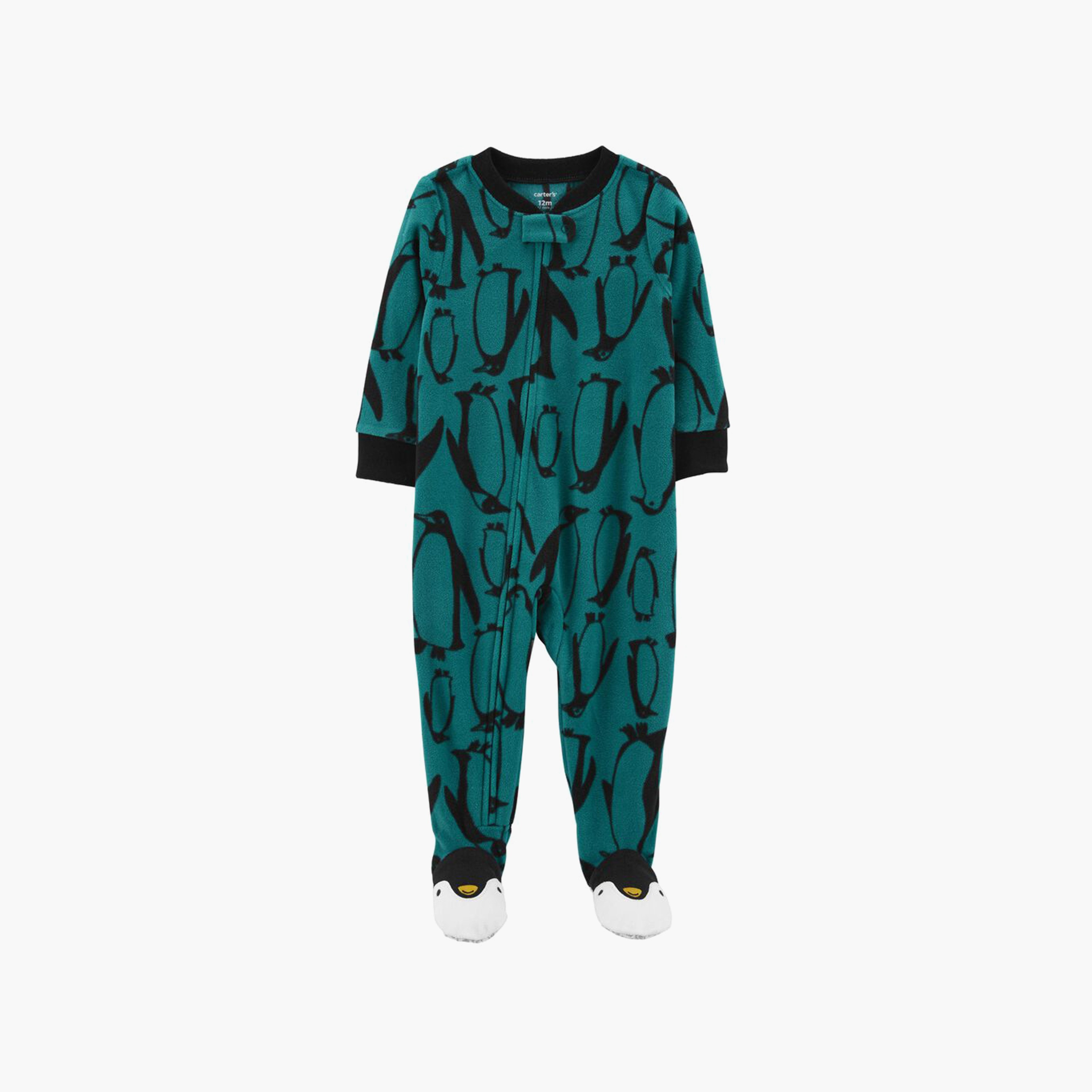 Carters best sale fleece pjs