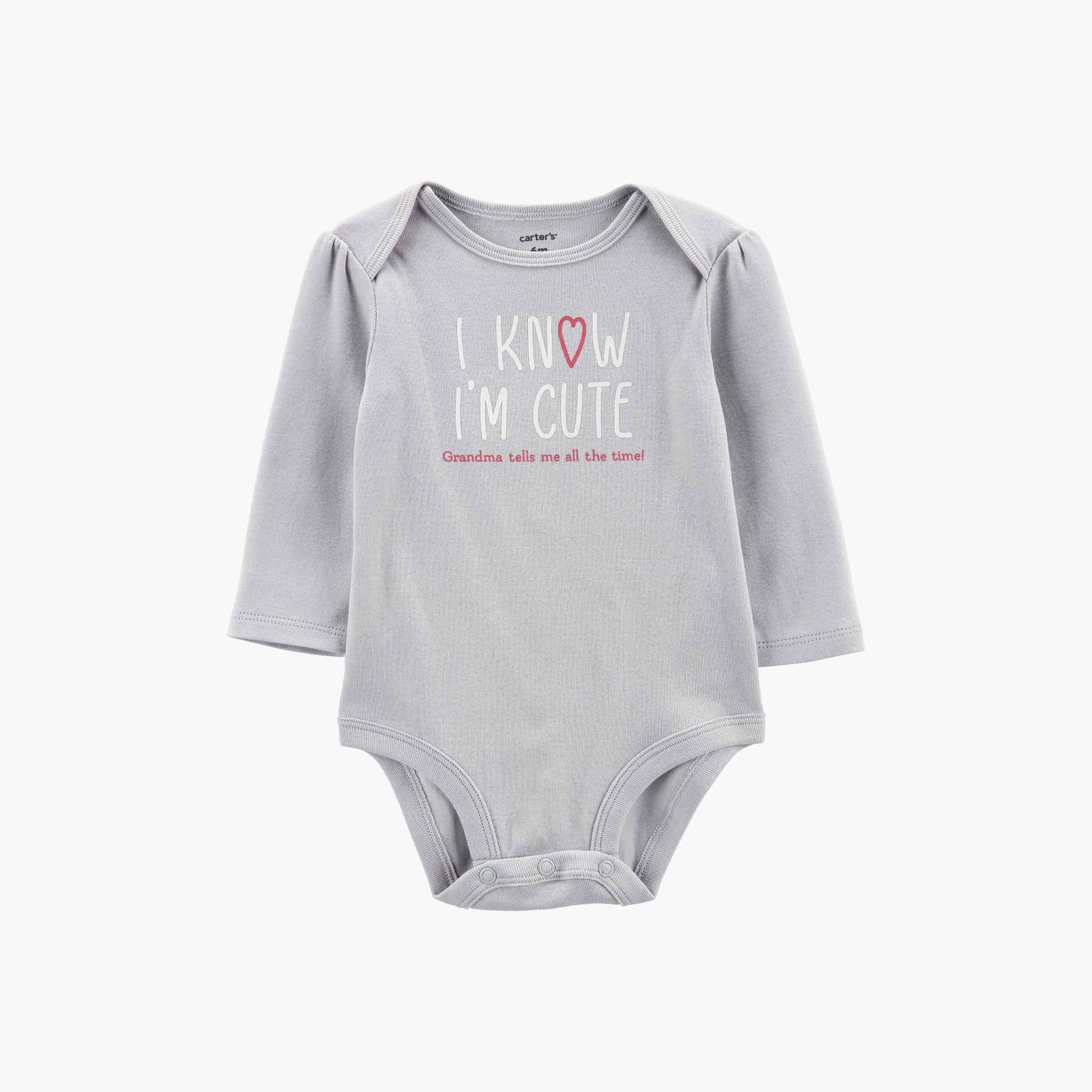 Carter's long hot sale sleeve bodysuits