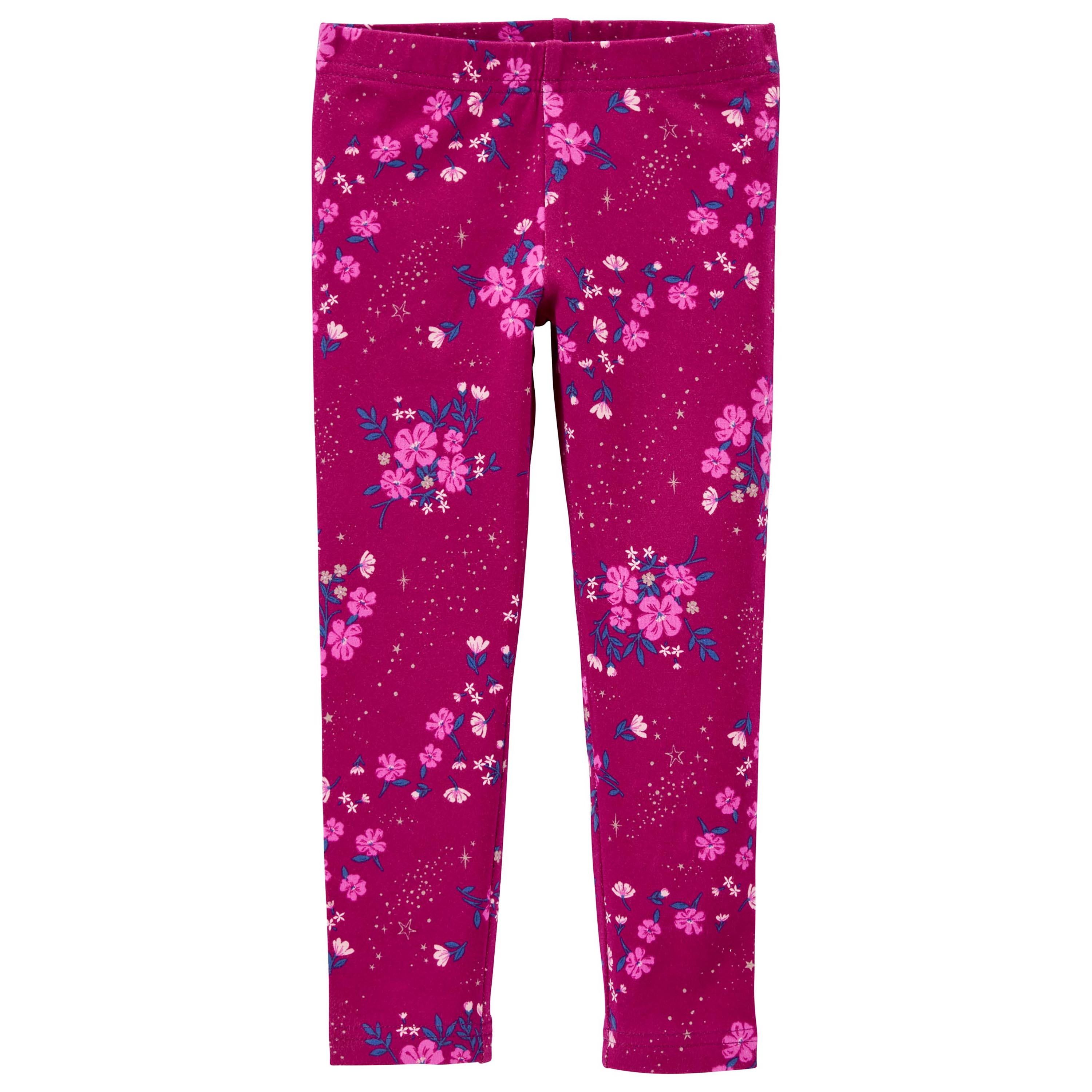 Carter's best sale floral leggings