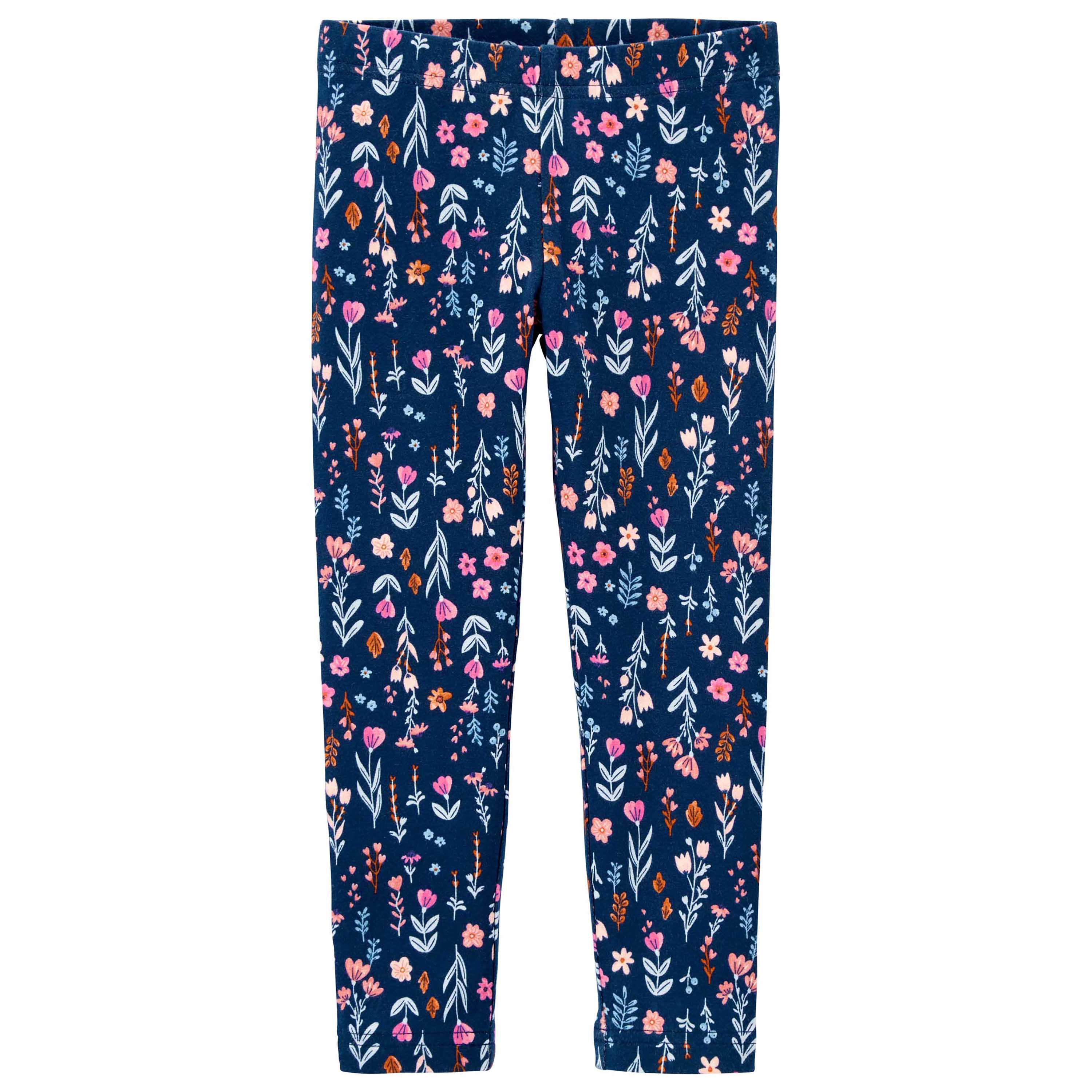 Carter's sales floral leggings