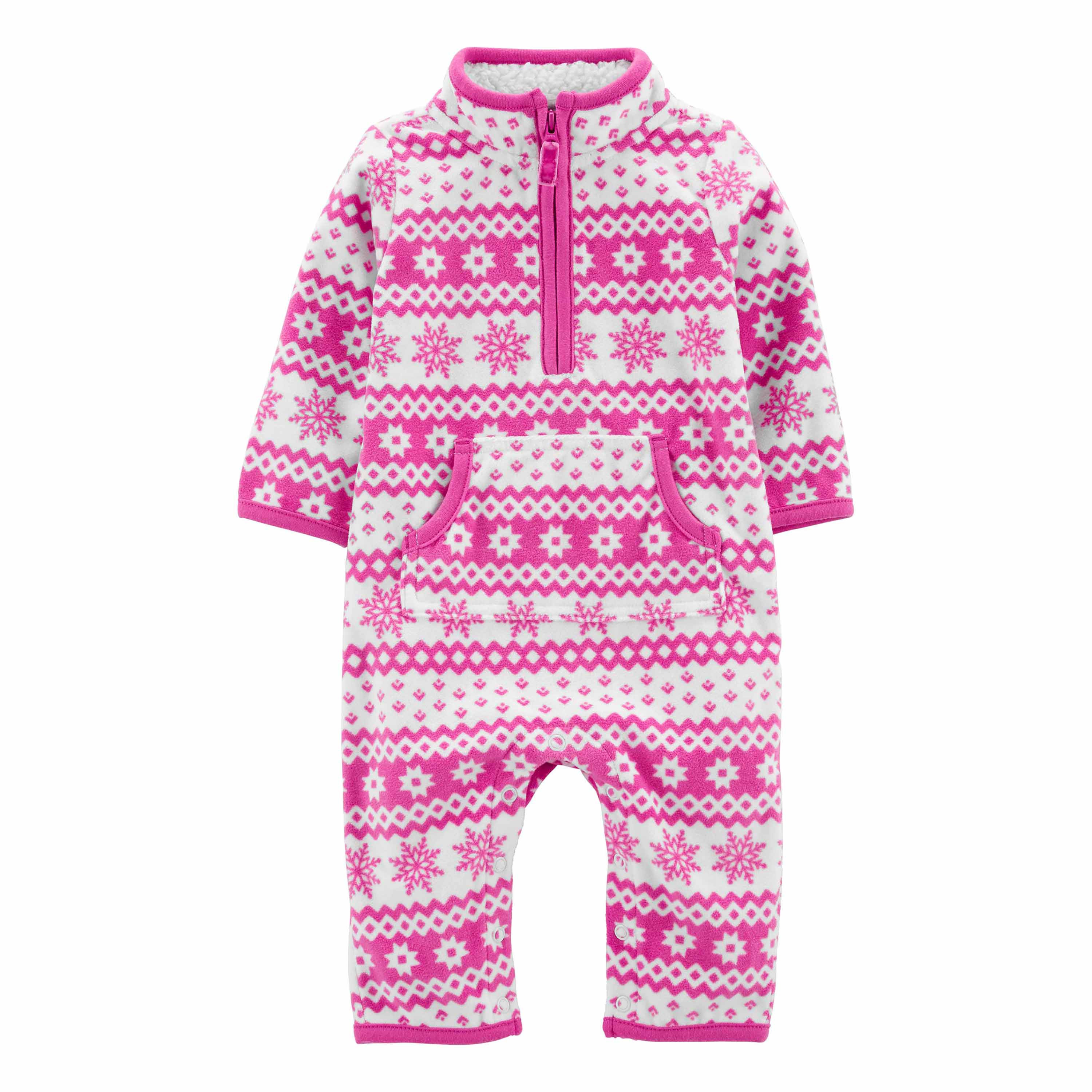 Buy Carter s Fair Isle Fleece Jumpsuit Online Babyshop UAE