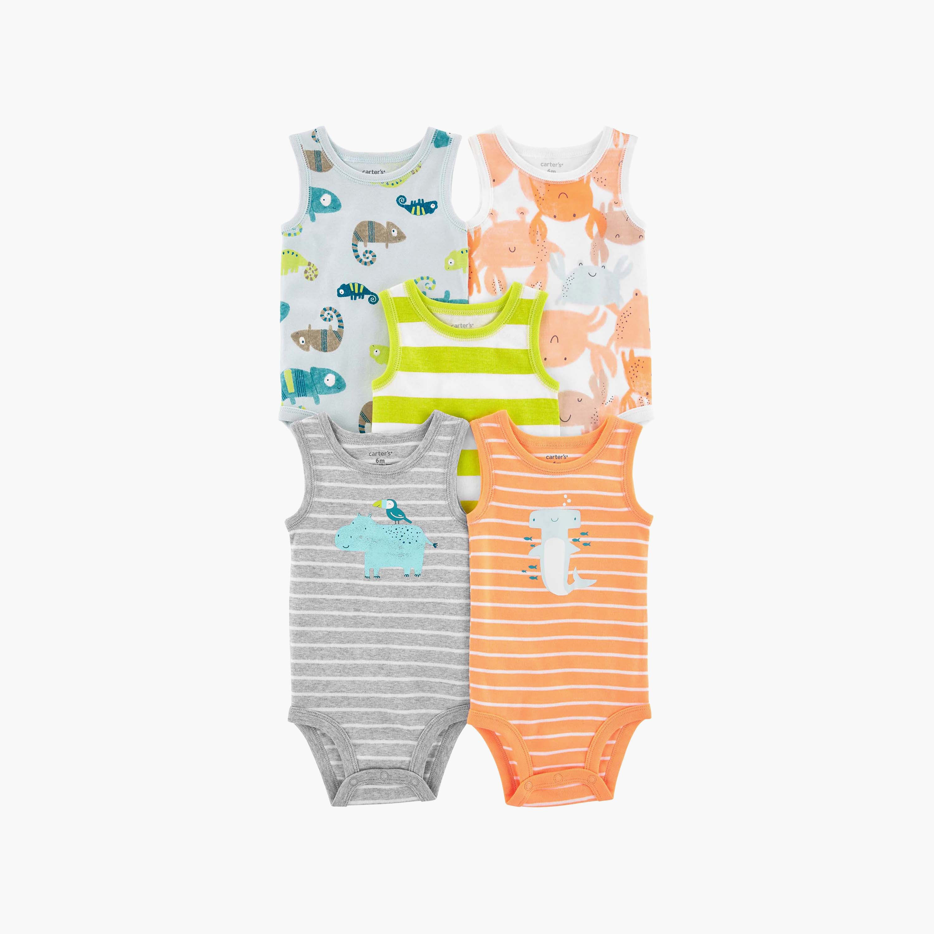 Carter's sales sleeveless onesies