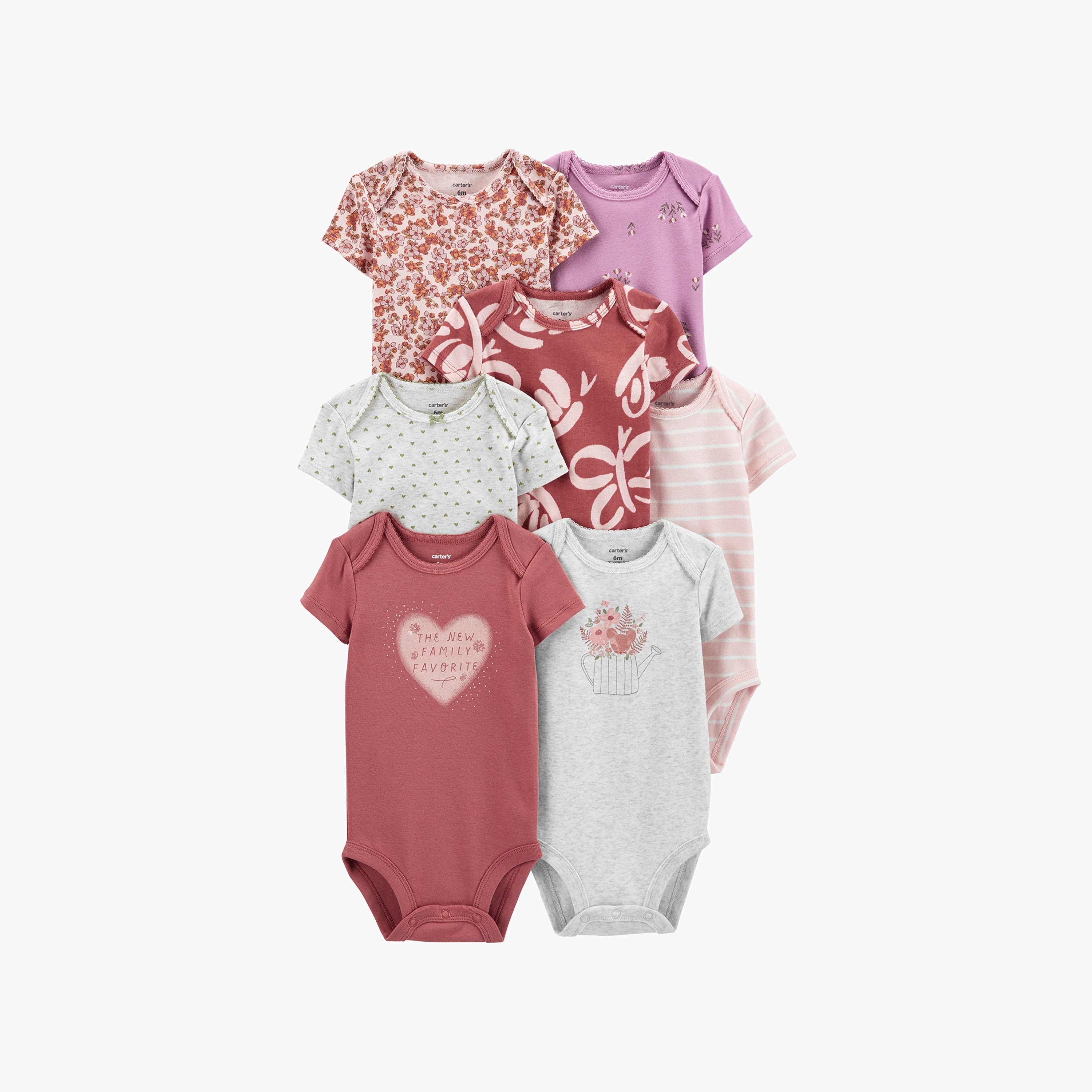 Carters hot sale bodysuits girl