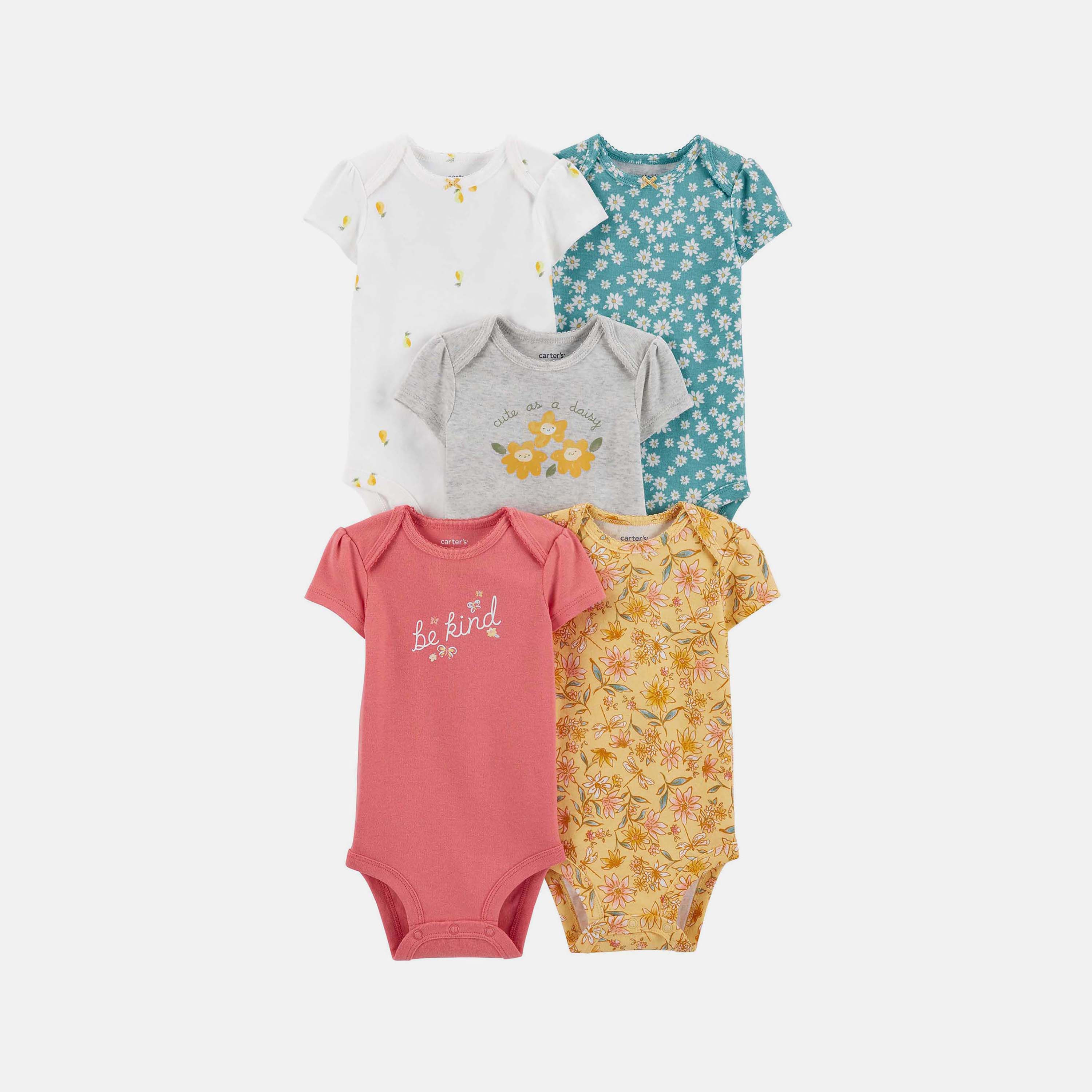 Carters baby girl clearance bodysuits