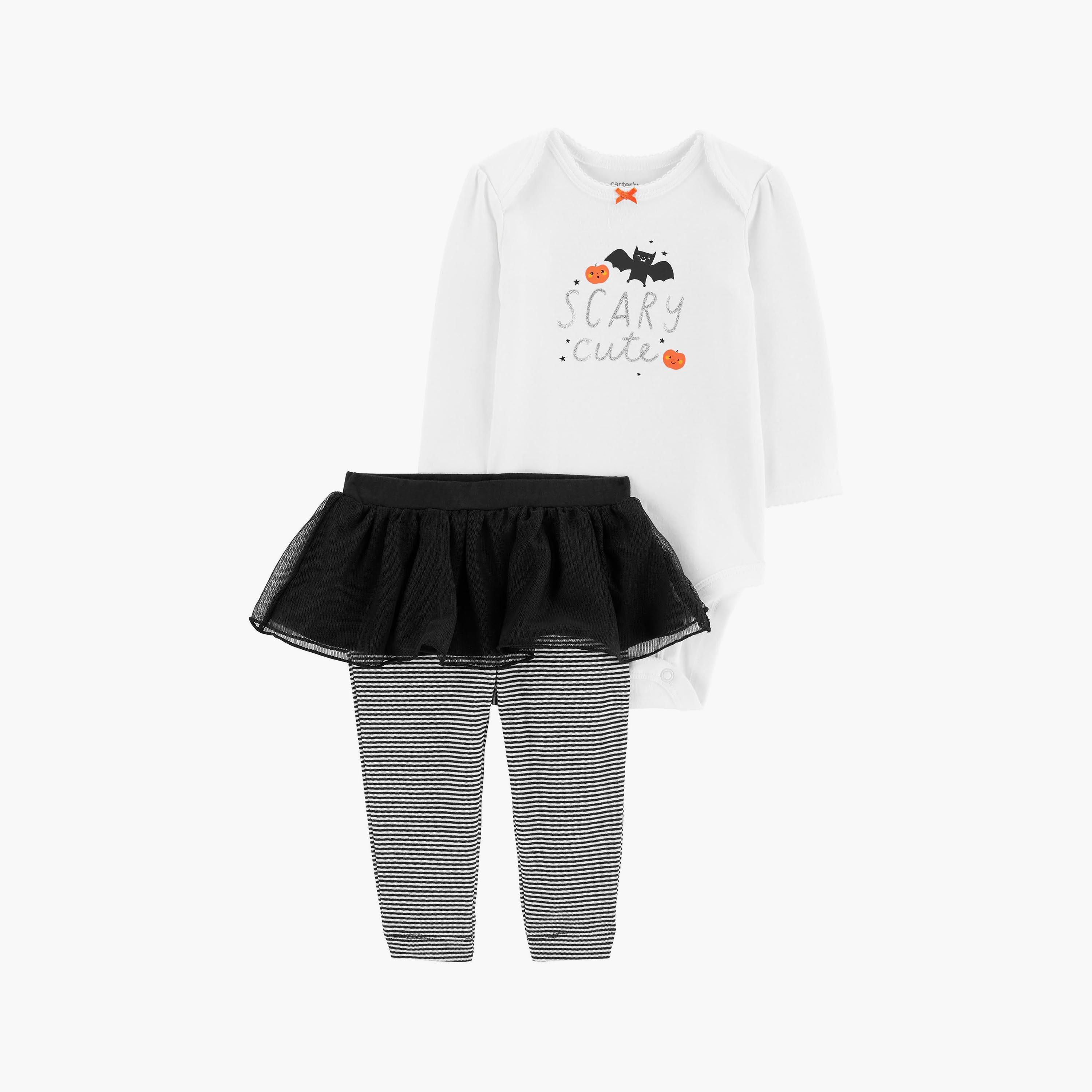 Carter's Bodysuit & Tutu Pant - Set of 2-baby-girls-clothing-bodysuits-image-1
