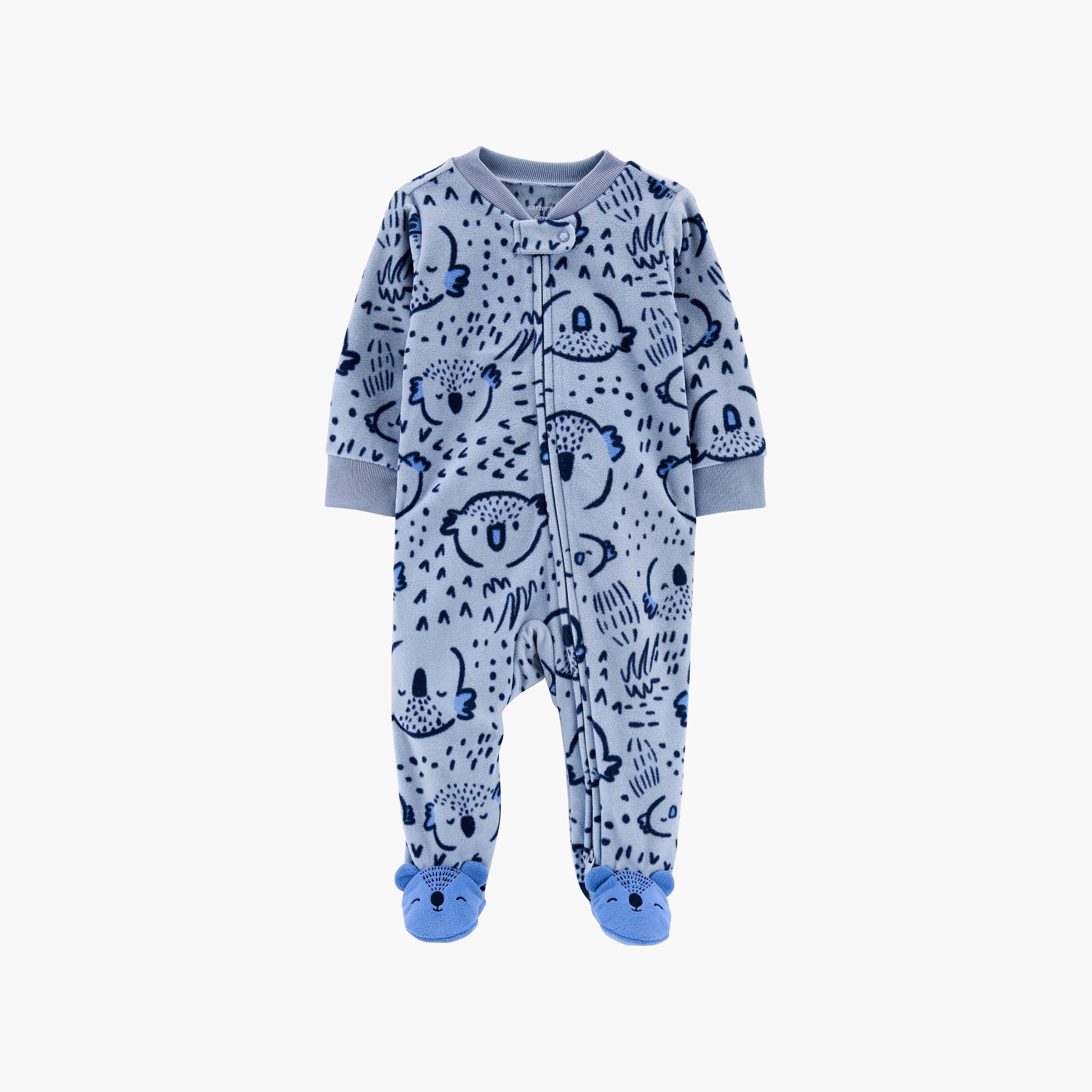 Fleece sleepsuits best sale