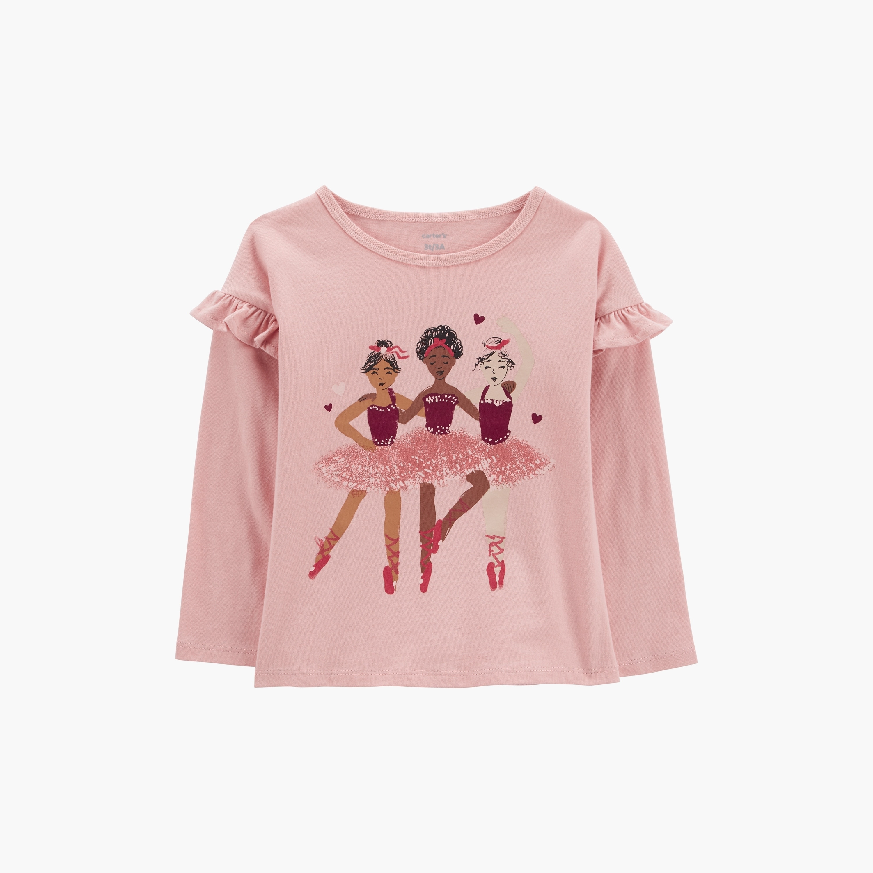 تي شيرت جيرسي راقصة الباليه من كارترز-baby-girls-clothing-tshirts-image-1