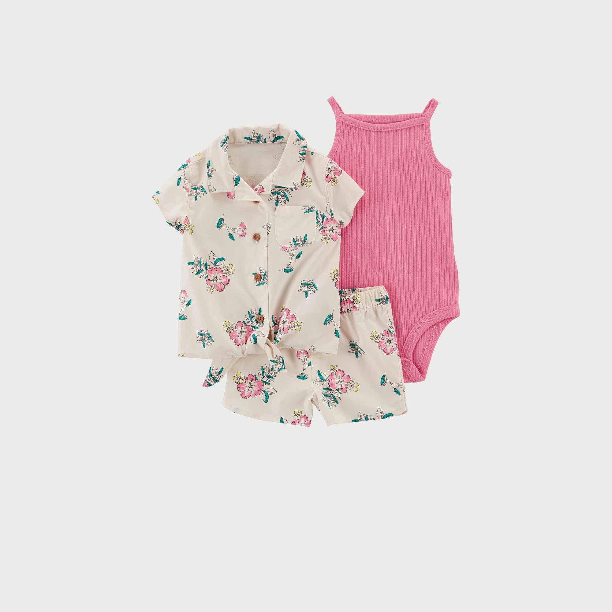 Carters 3-Piece Floral Outfit Set-baby-girls-clothing-setsandcoords-image-1