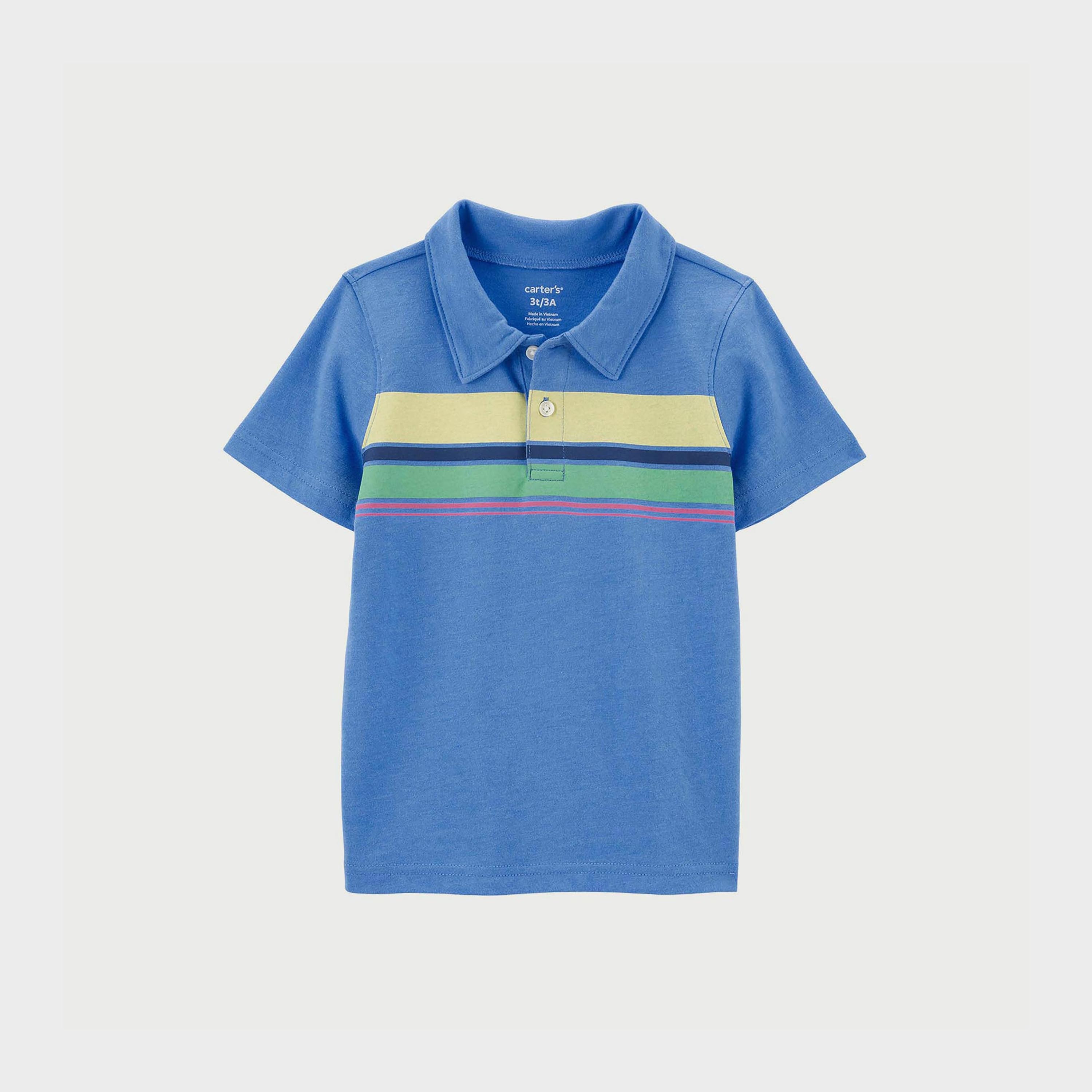 تيشيرت بولو جرسي مخطط من كارترز-baby-boys-clothing-tshirtsandpolos-image-1