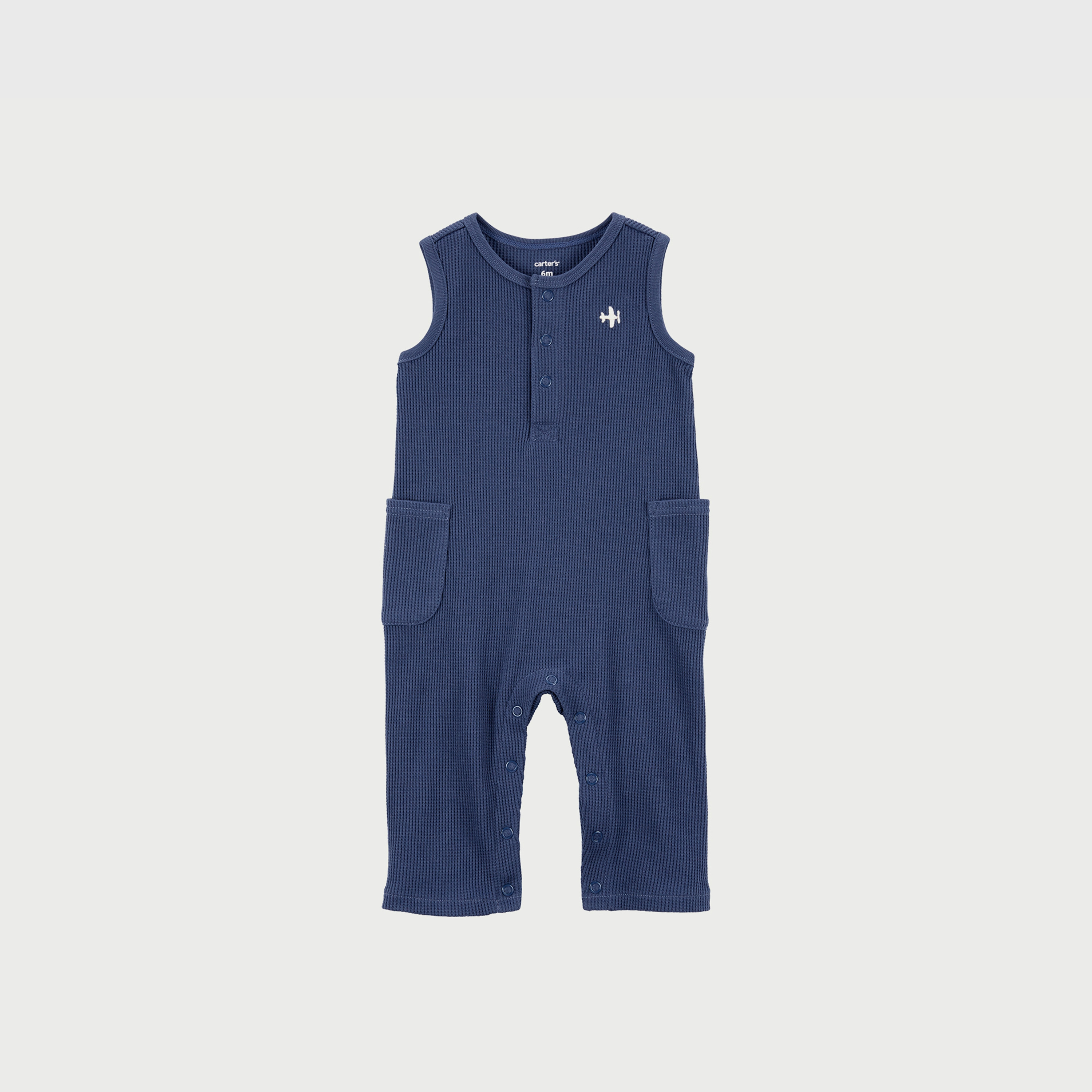 أفرول قصير بدون أكمام من كارترز-baby-girls-clothing-rompers-image-1