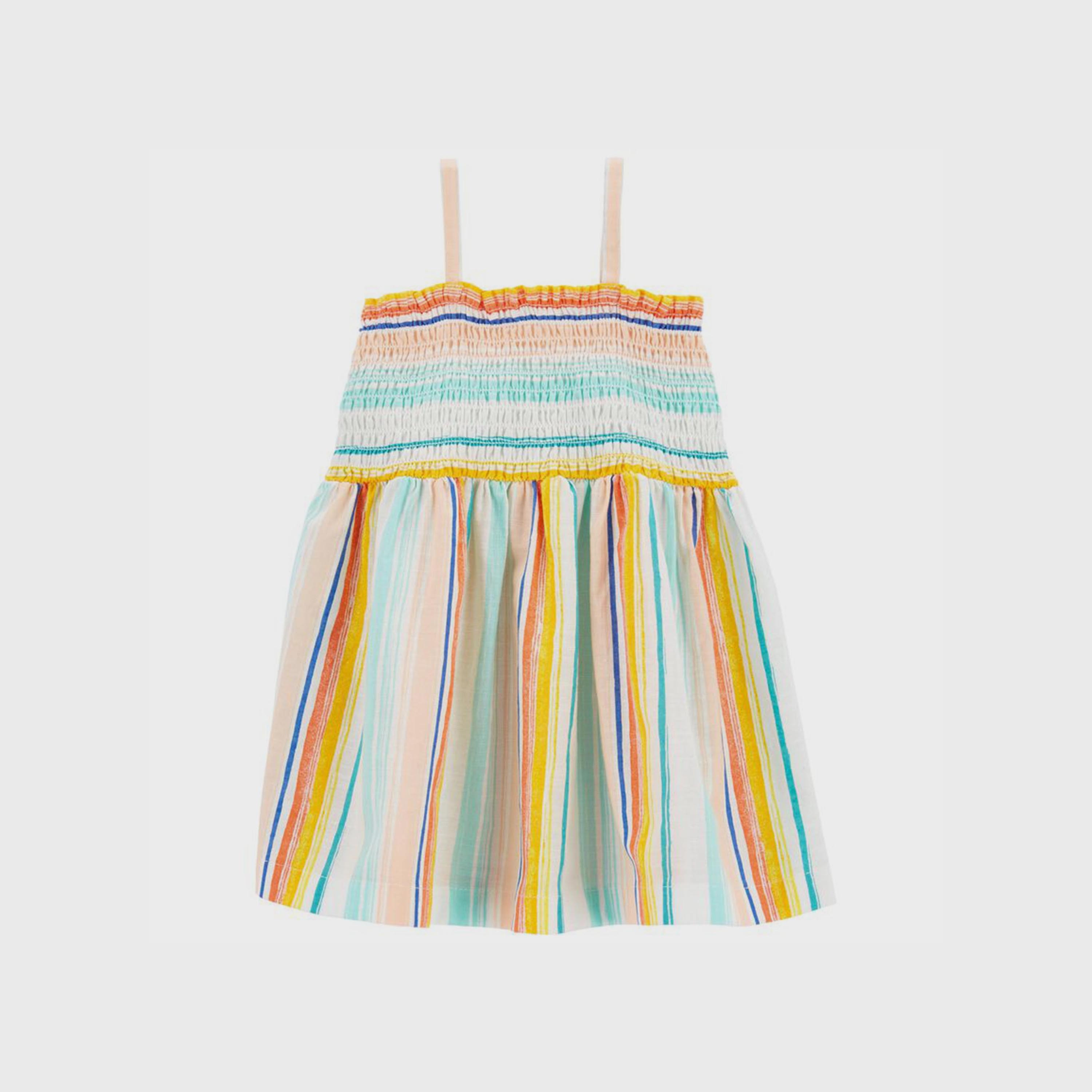 Carters striped 2025 skirt dress